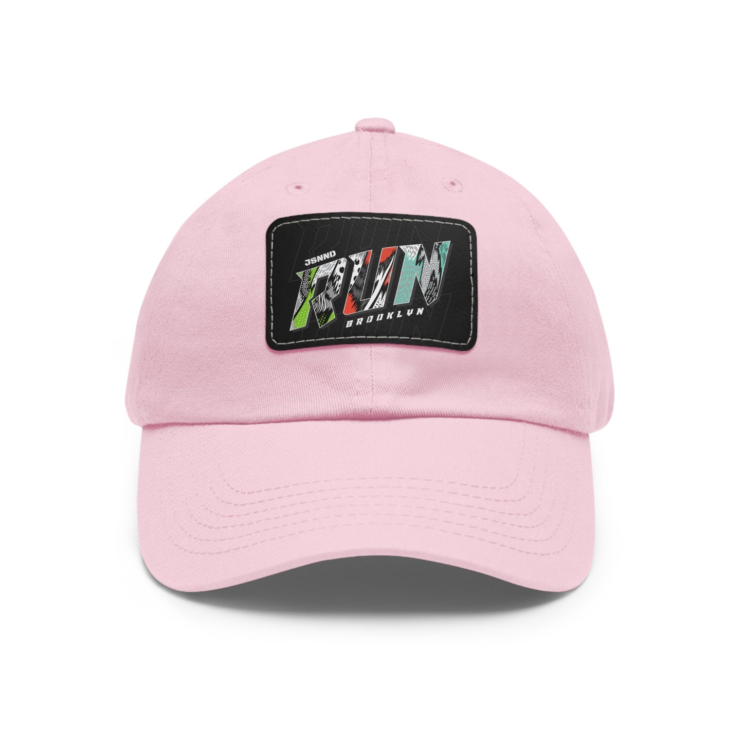 Hat with Leather Patch (Rectangle)