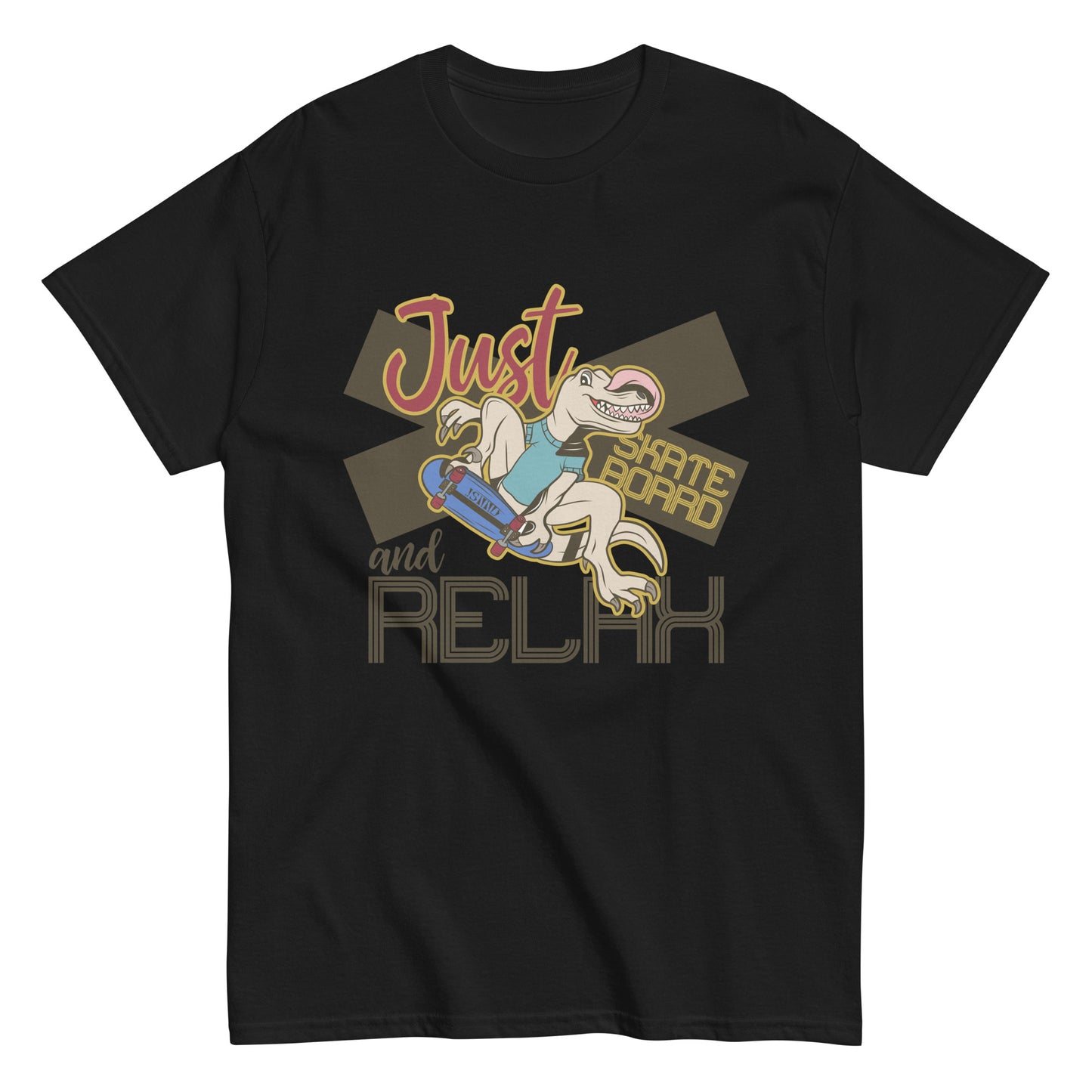 Dino Skating classic tee