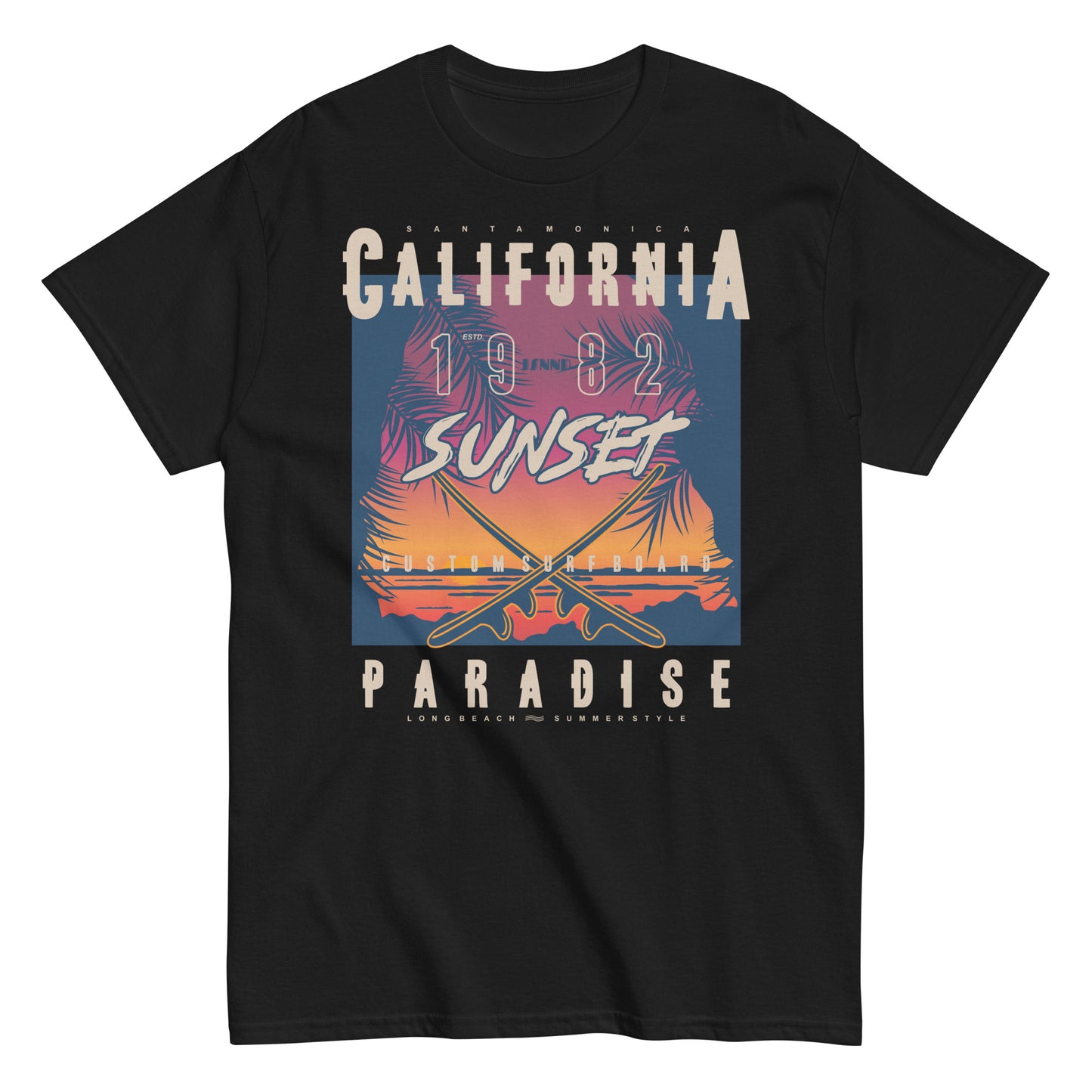 California Sunset Paradise T-shirt