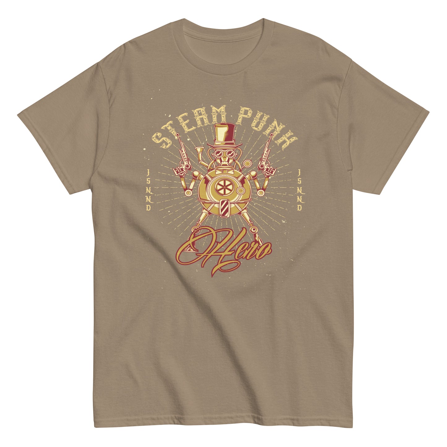 Steam punk Hero classic tee