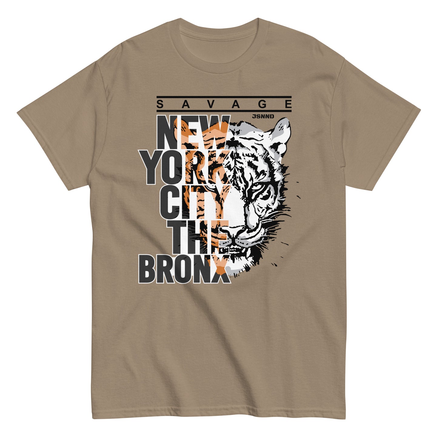 Tiger face New York T-shirt