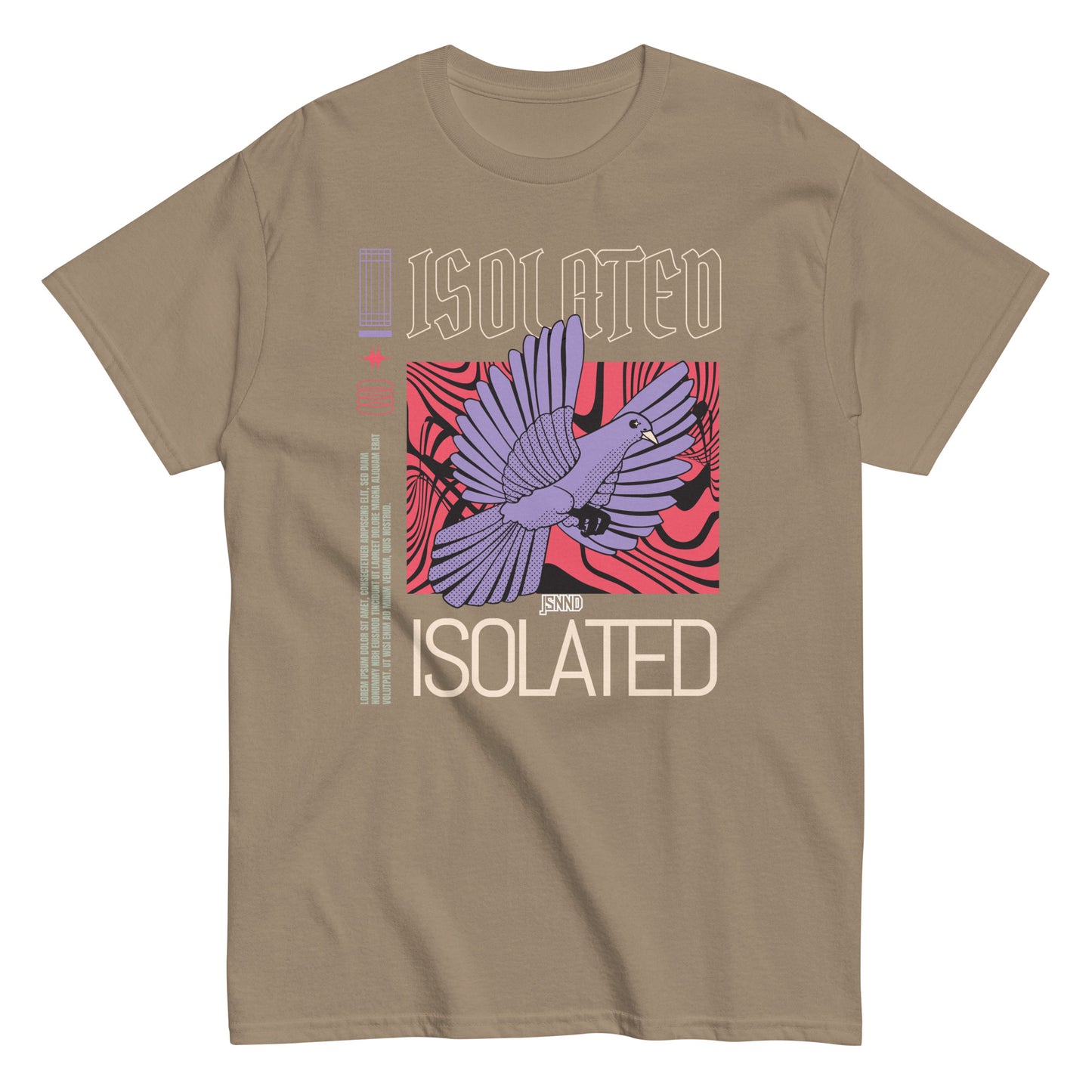 Isolated classic tee