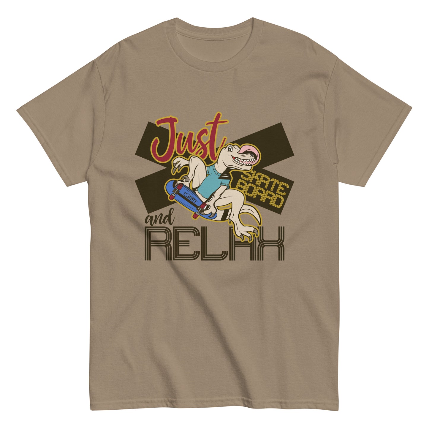 Dino Skating classic tee