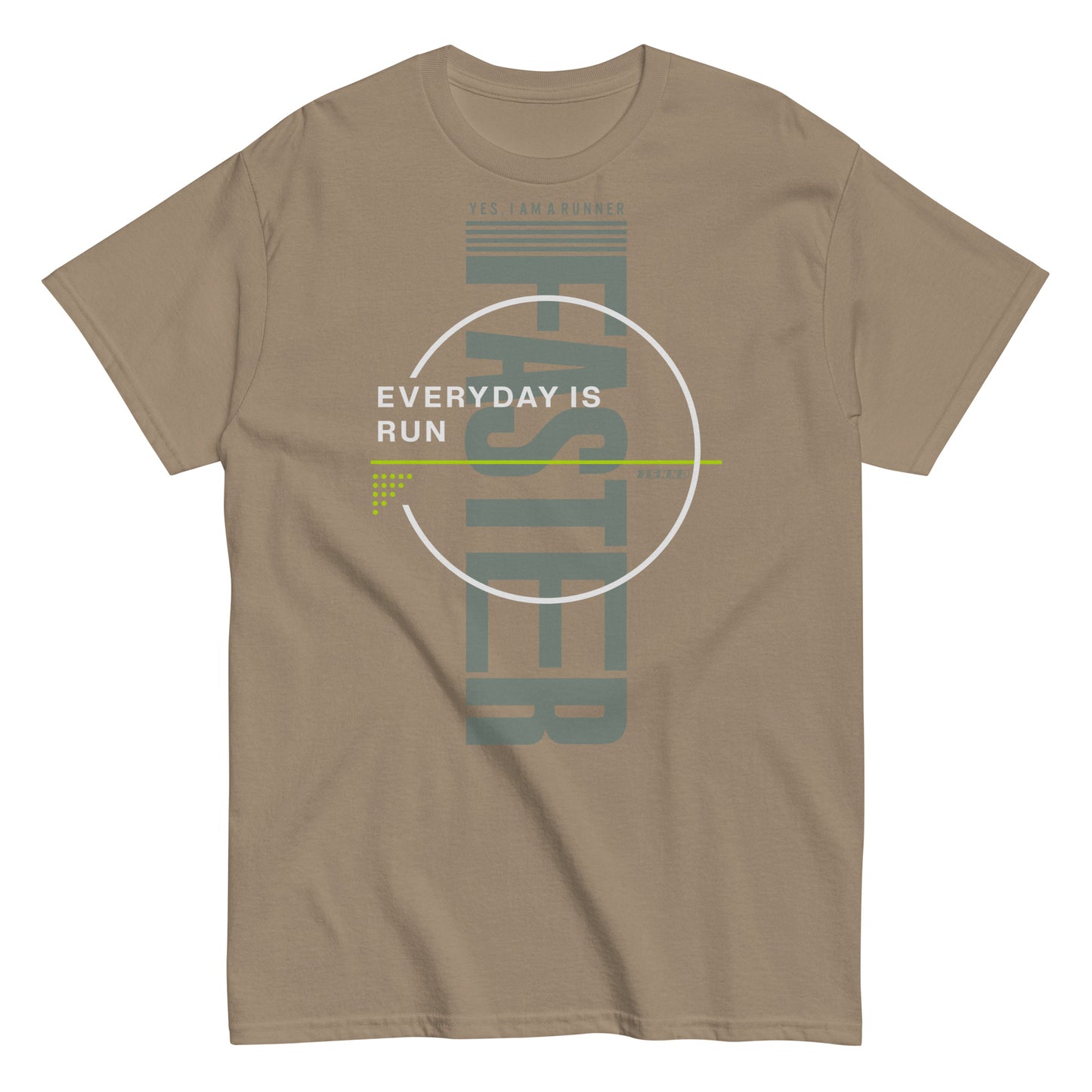 Run Faster classic tee