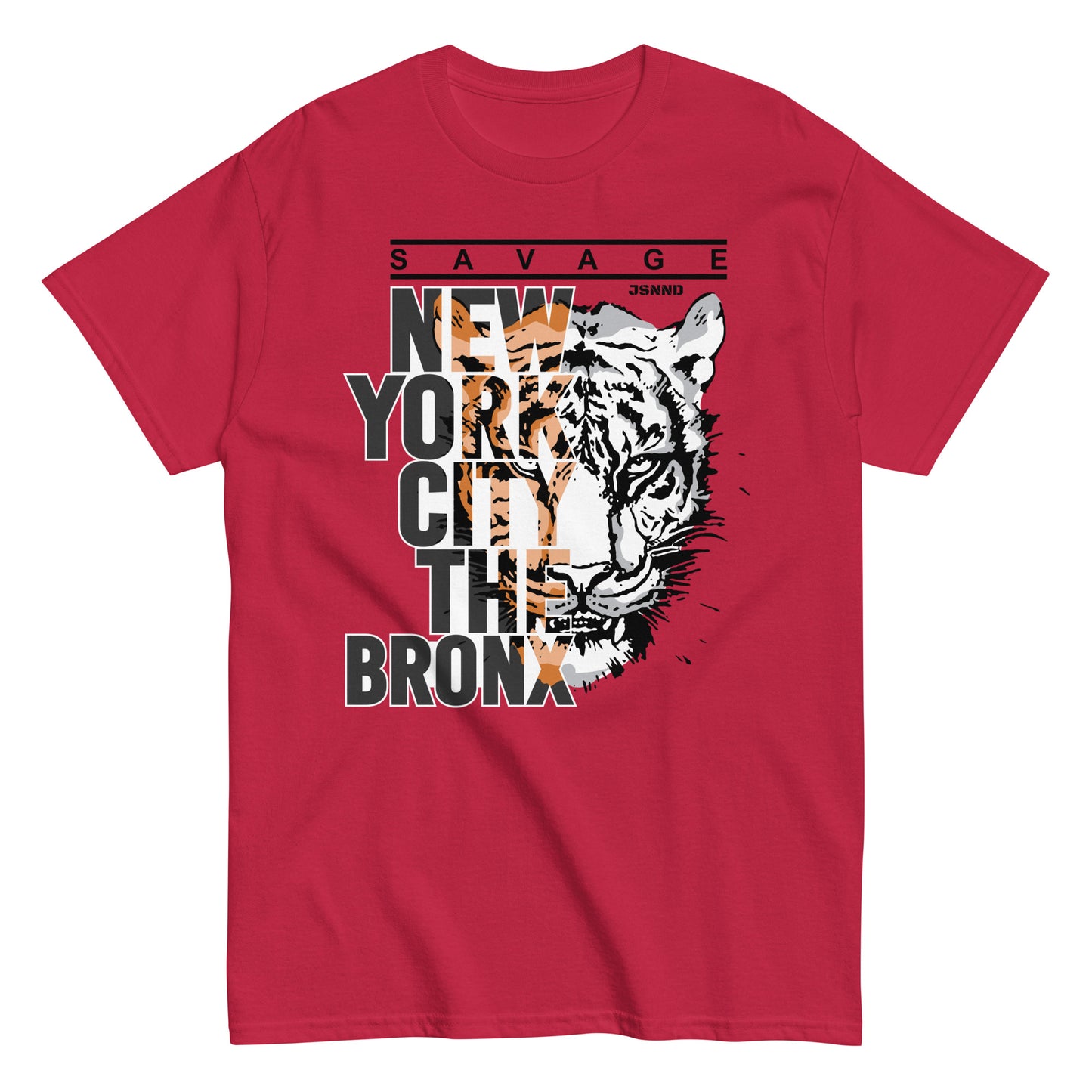Tiger face New York T-shirt