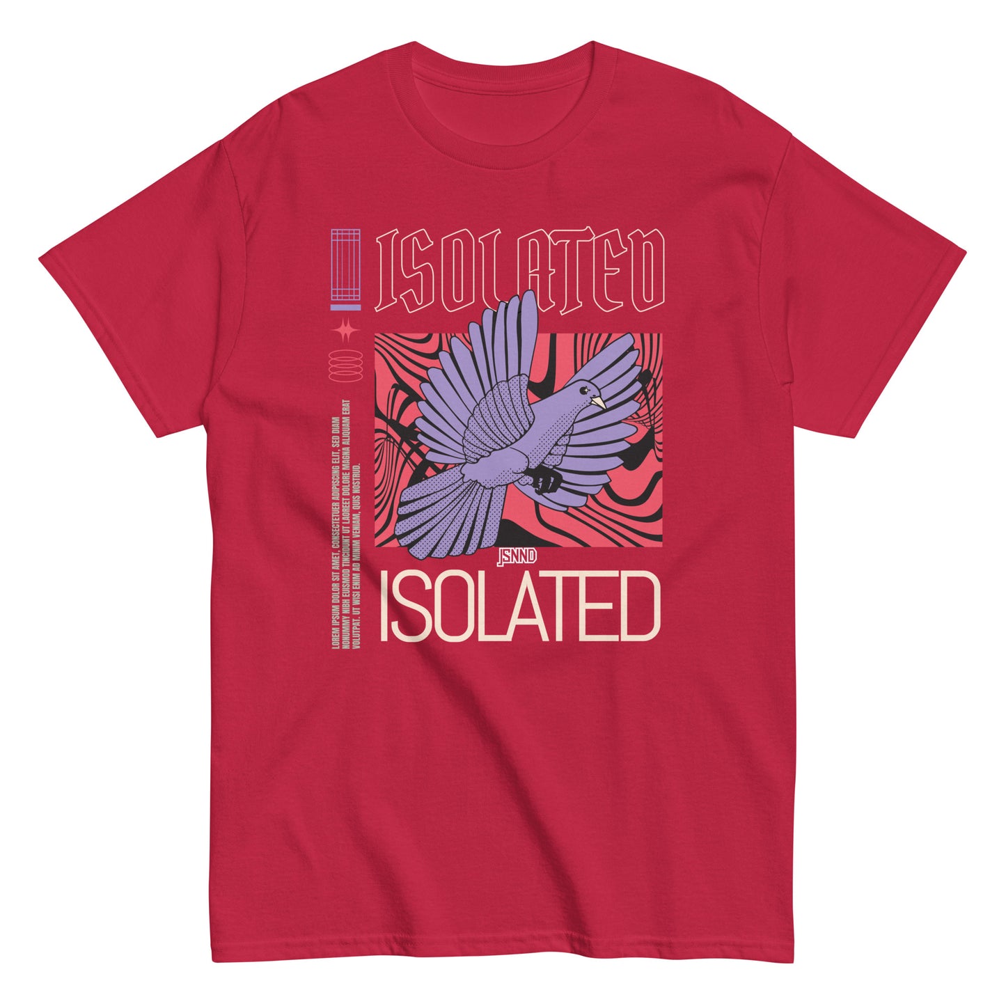 Isolated classic tee