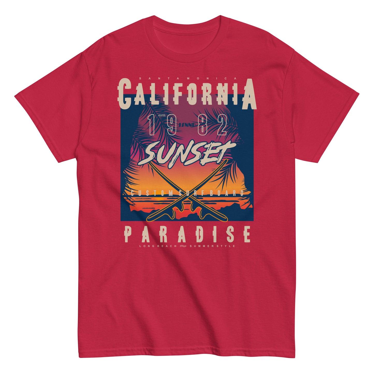 California Sunset Paradise T-shirt