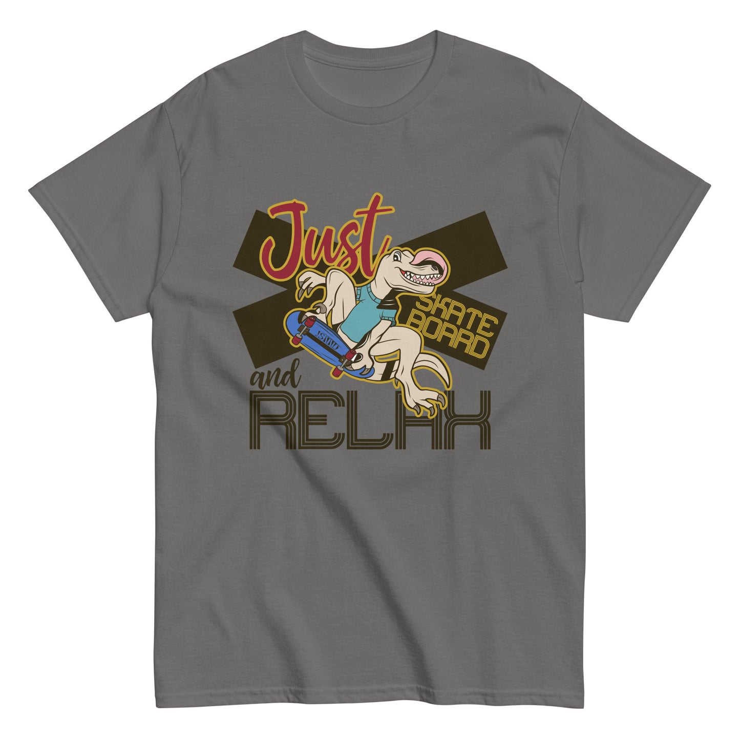 Dino Skating classic tee