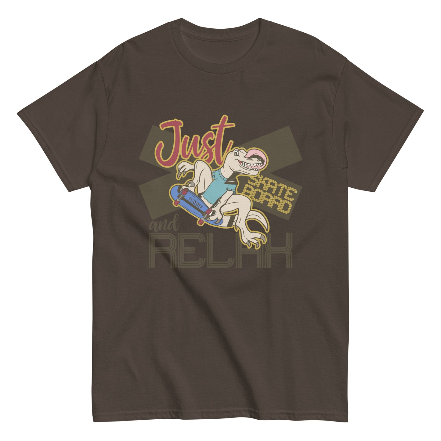 Dino Skating classic tee