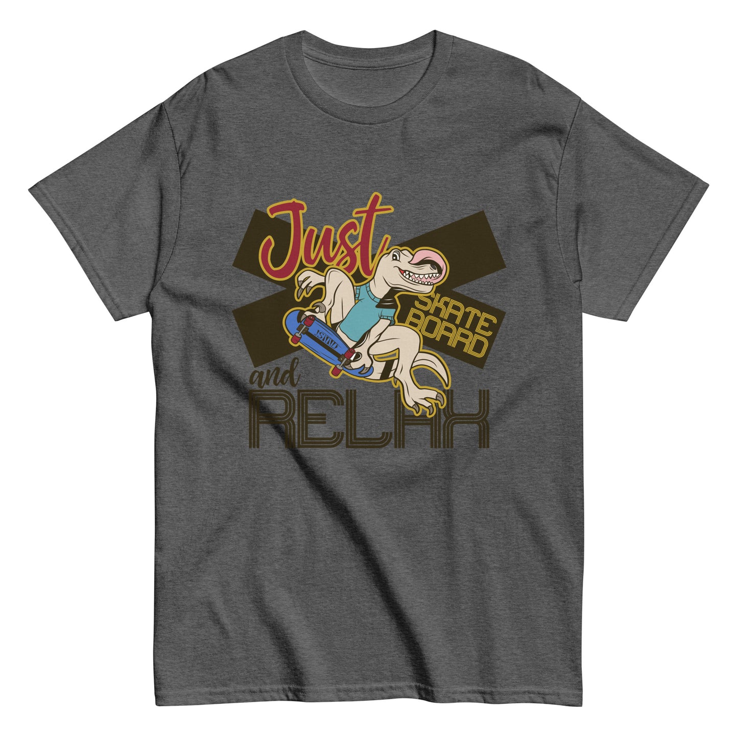 Dino Skating classic tee