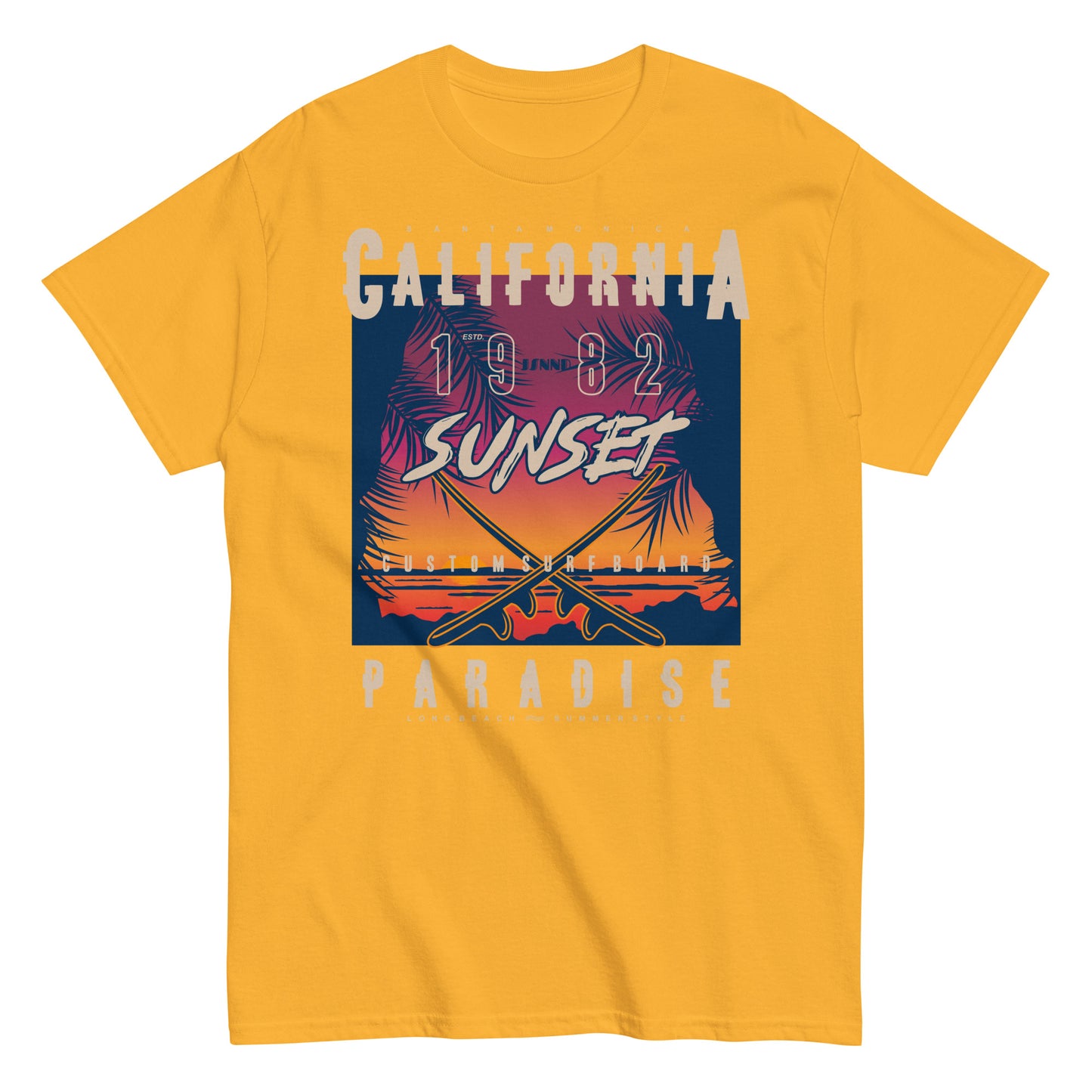 California Sunset Paradise T-shirt