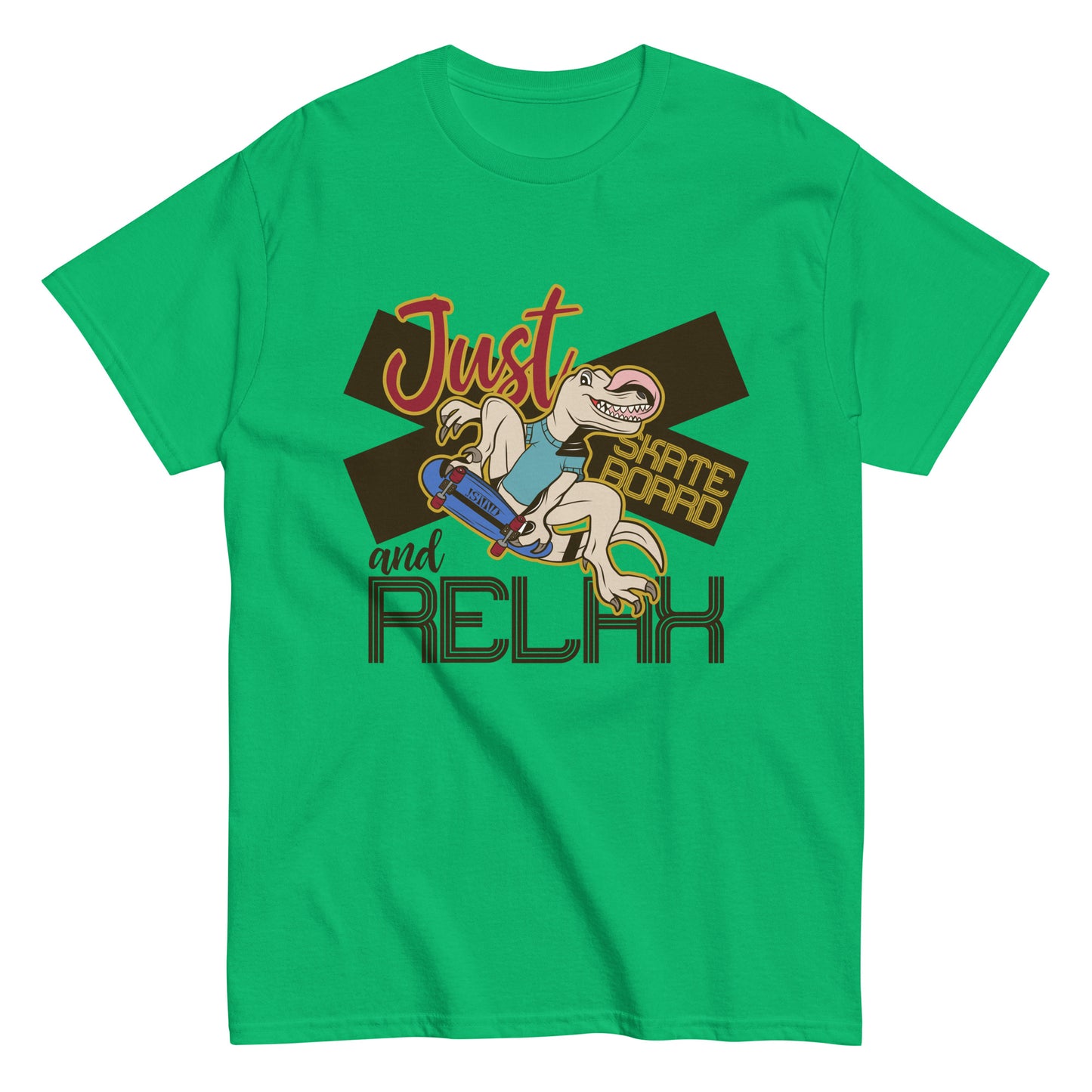 Dino Skating classic tee
