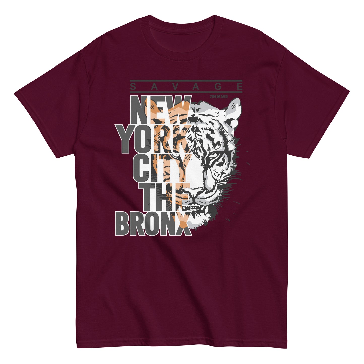 Tiger face New York T-shirt