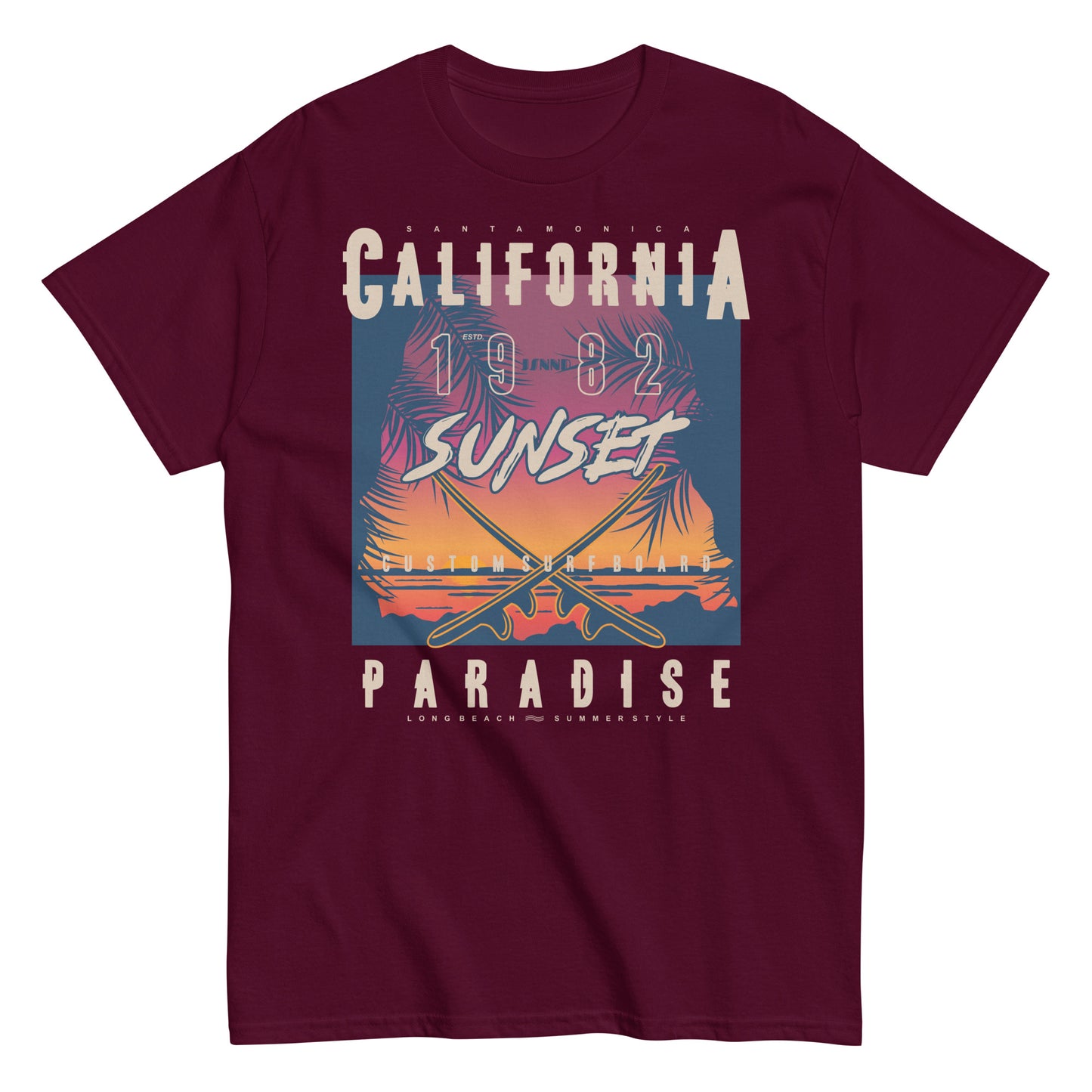 California Sunset Paradise T-shirt