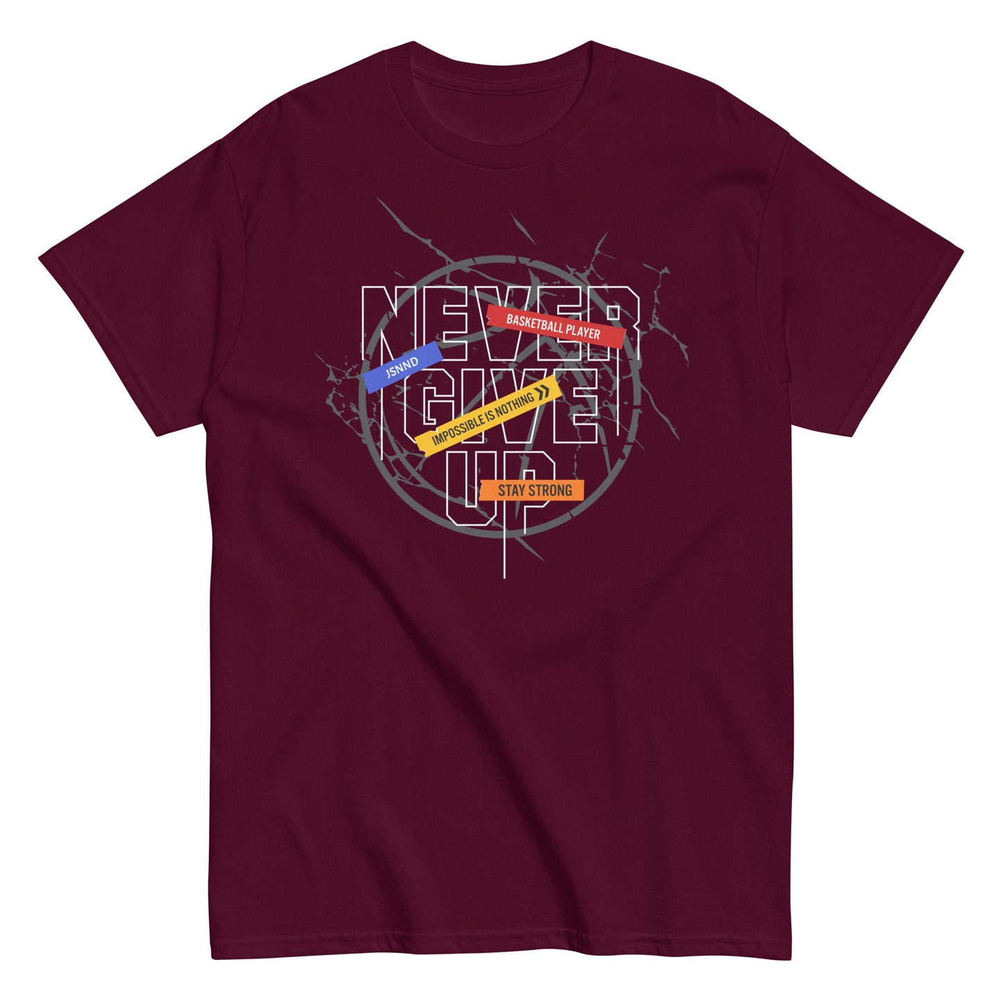 Never Give Up classic tee