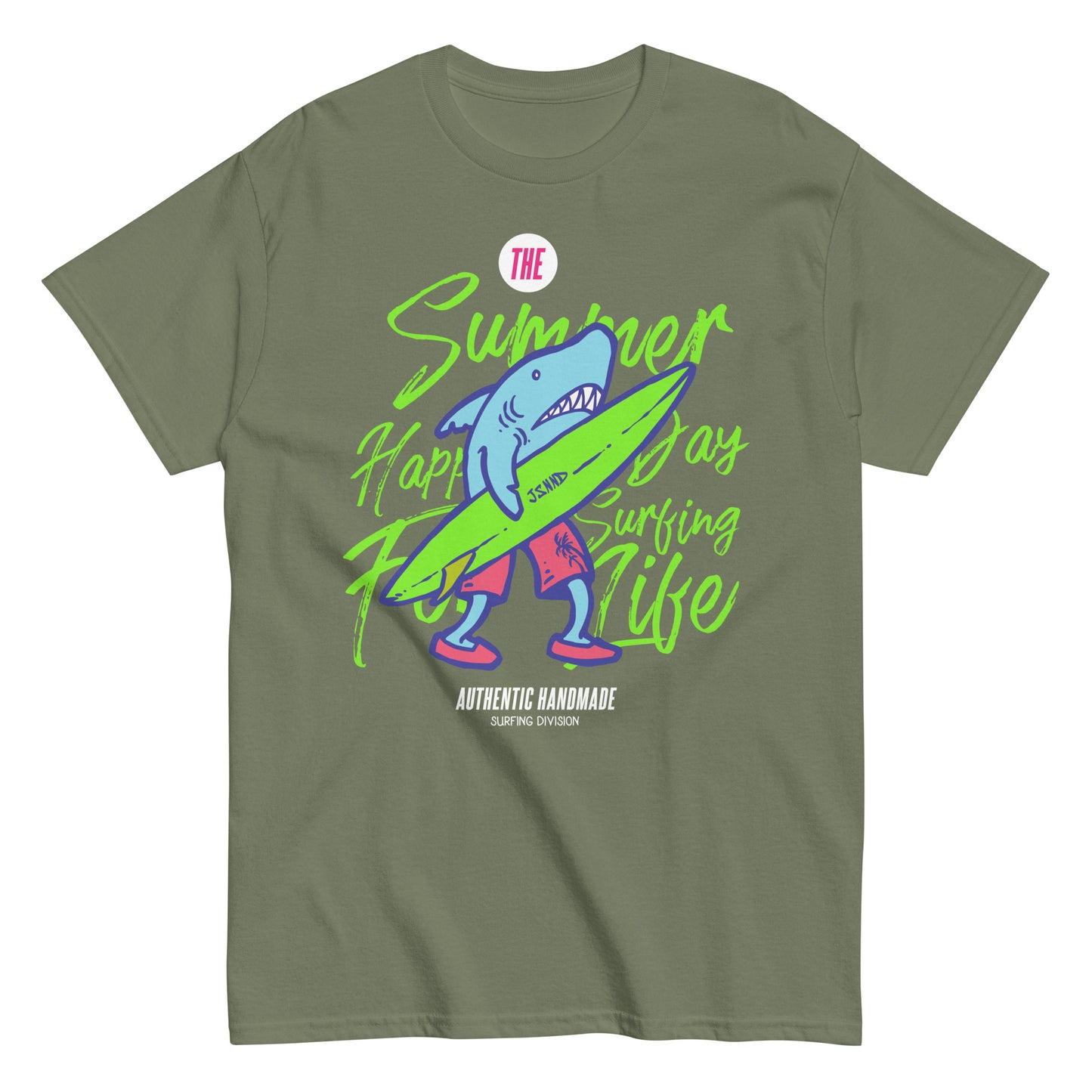 Surfing Shark classic tee