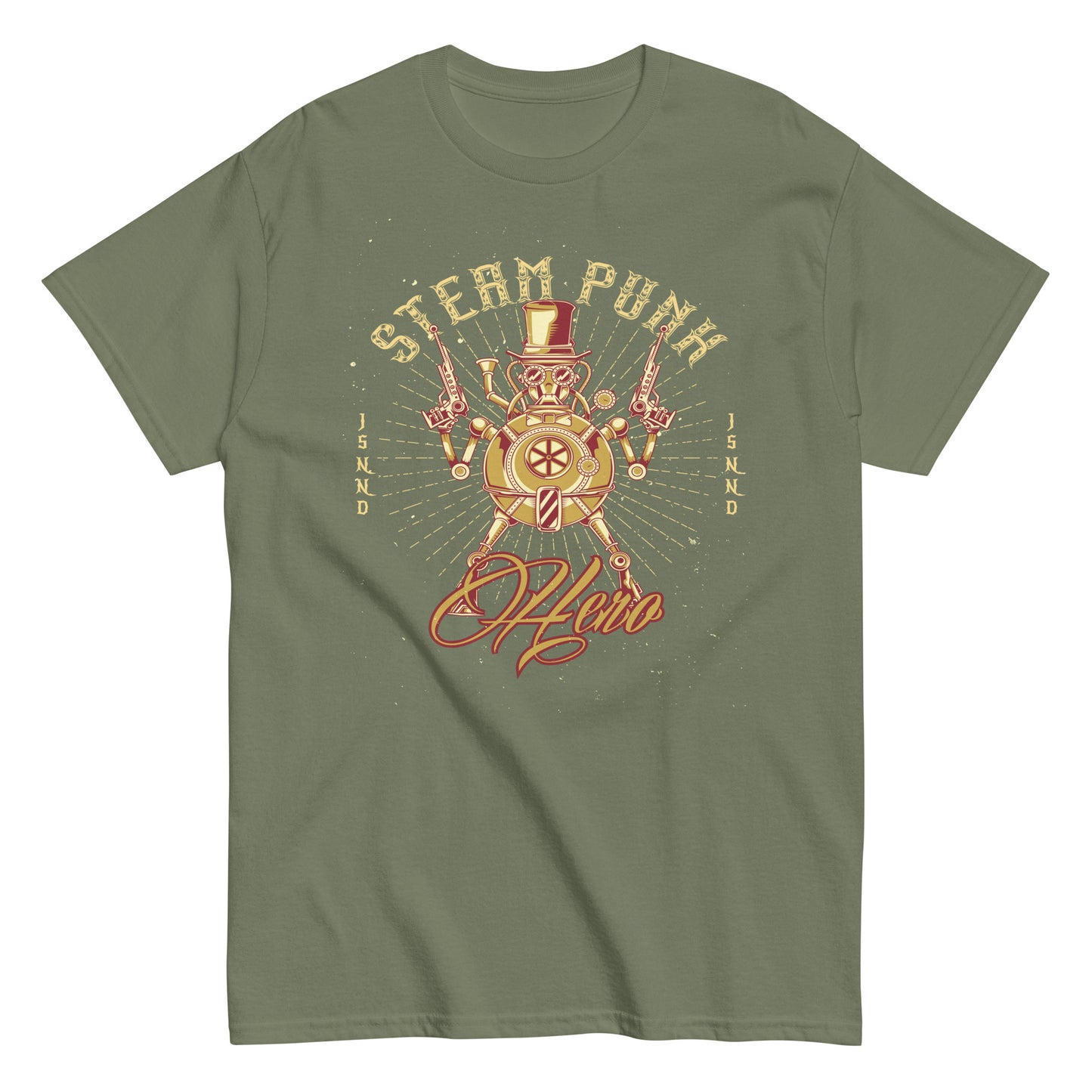 Steam punk Hero classic tee