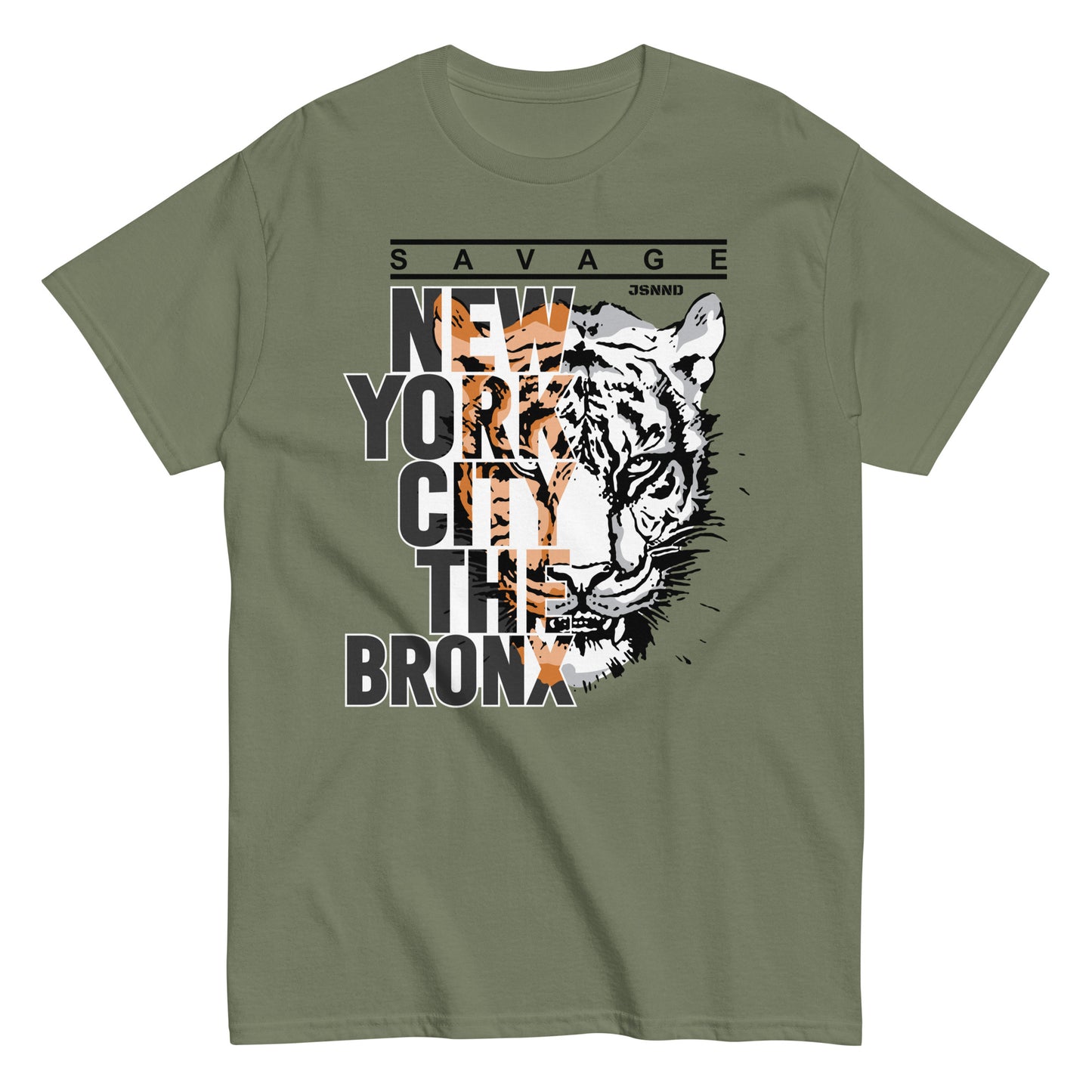 Tiger face New York T-shirt