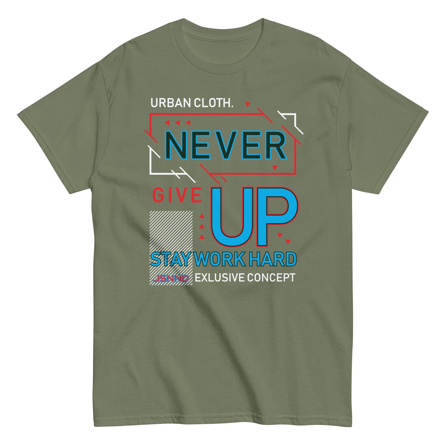Never-Give-Up classic tee