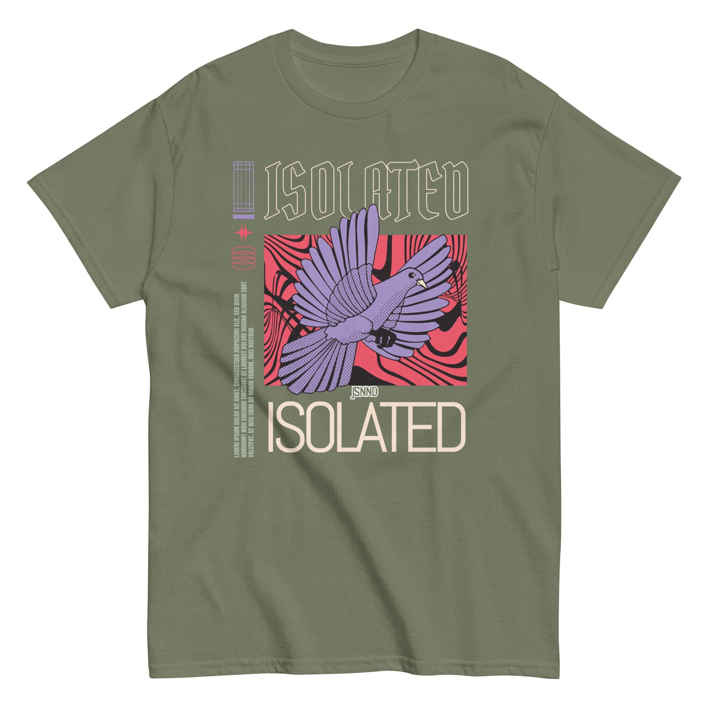 Isolated classic tee
