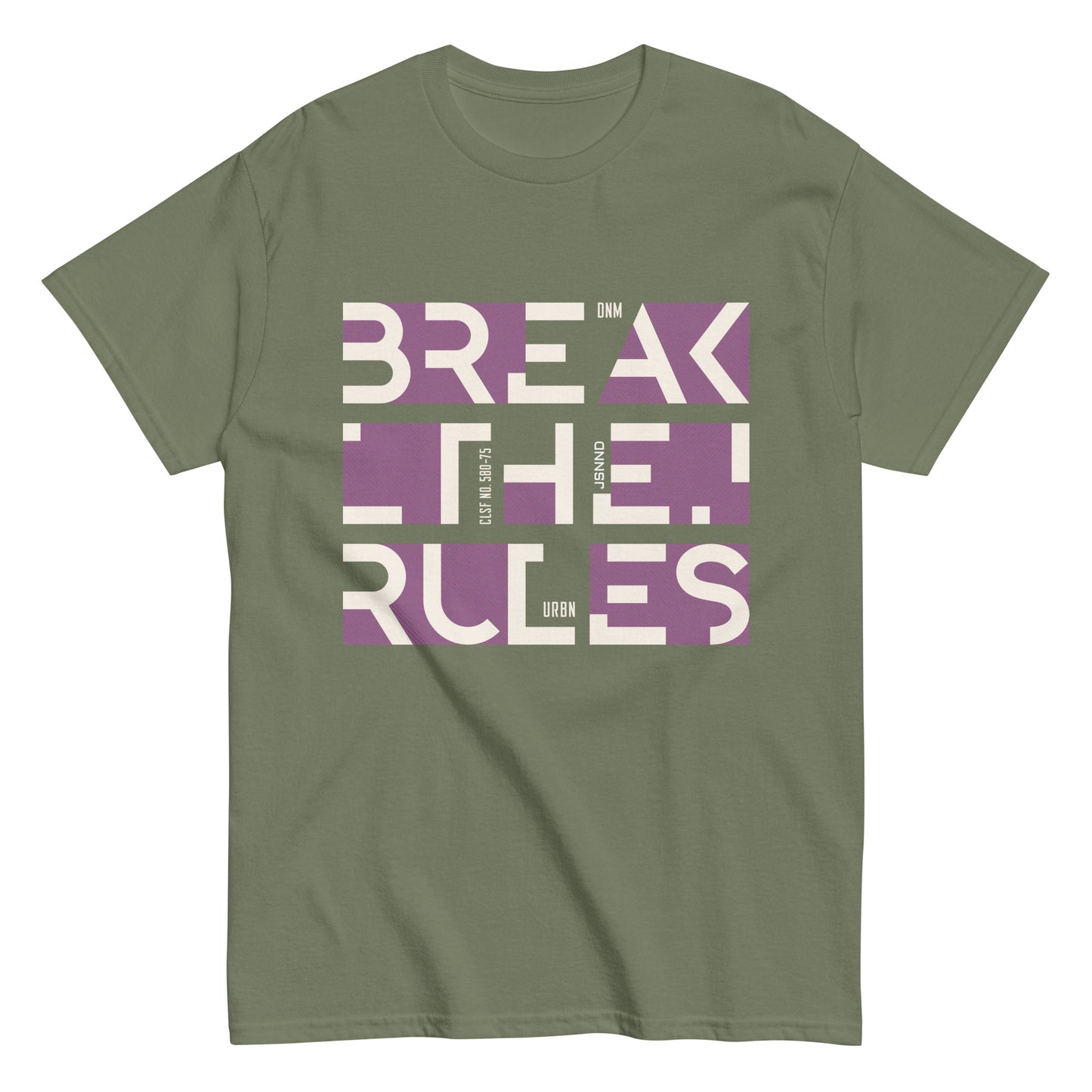 Break The Rule classic tee