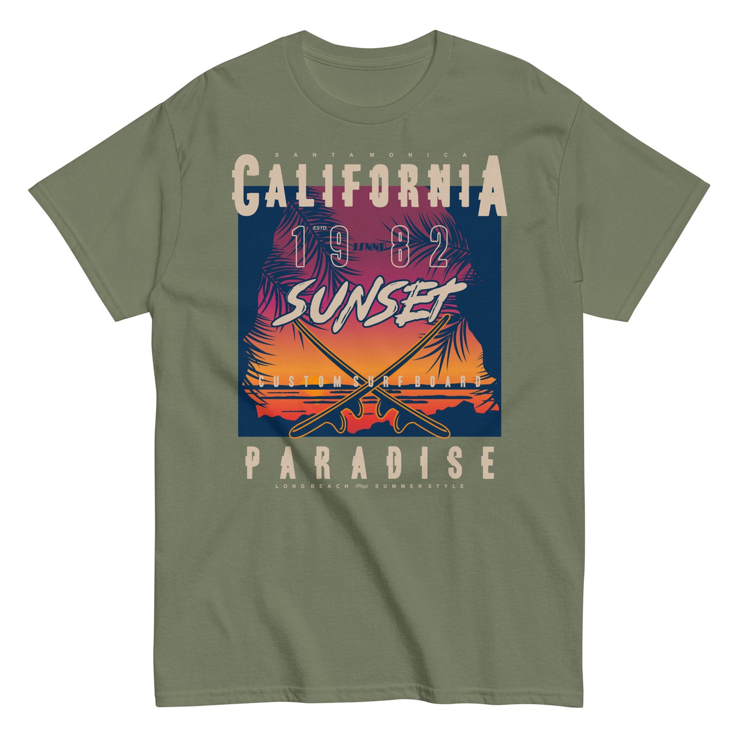 California Sunset Paradise T-shirt
