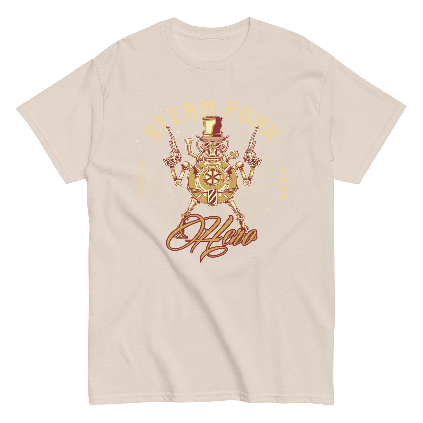 Steam punk Hero classic tee