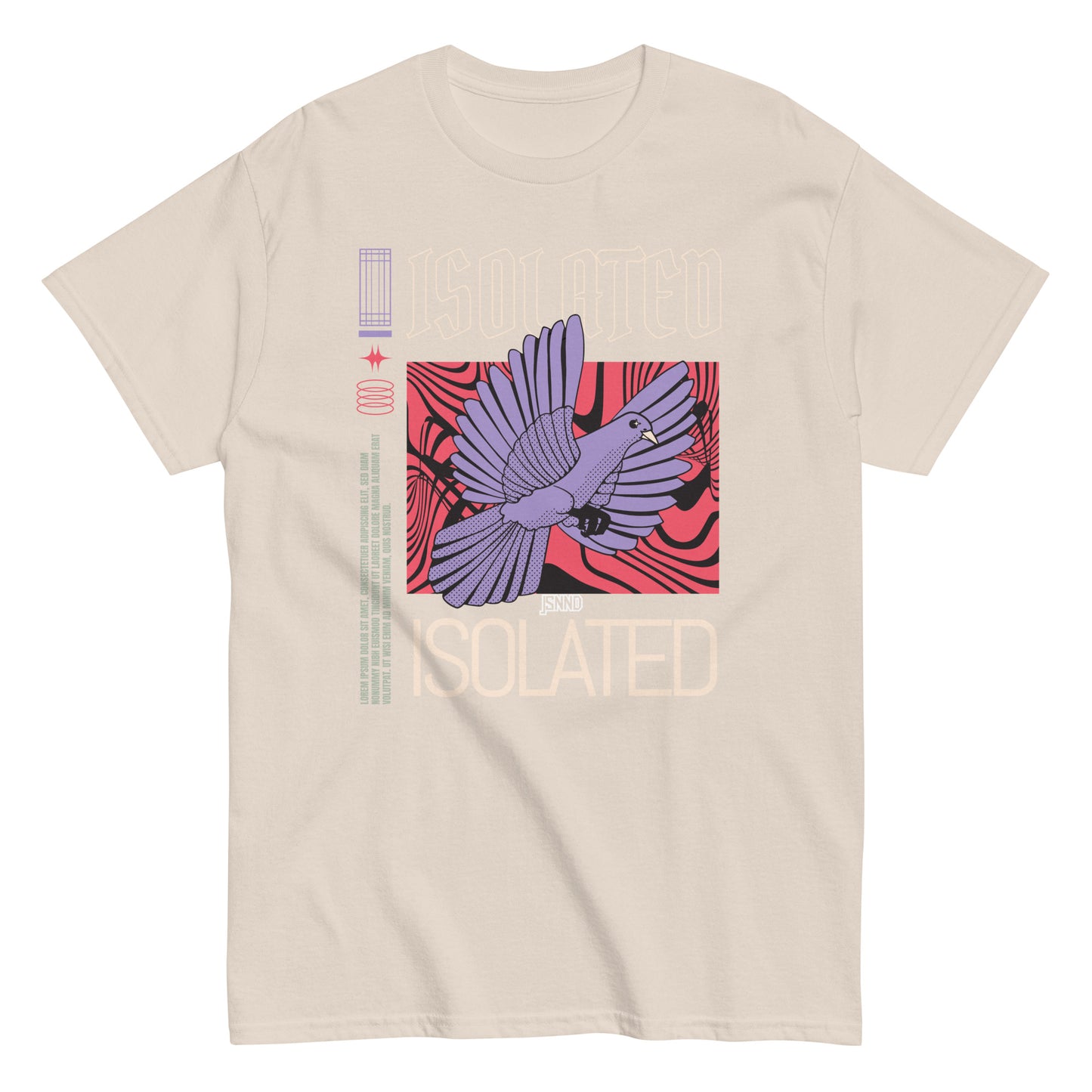 Isolated classic tee