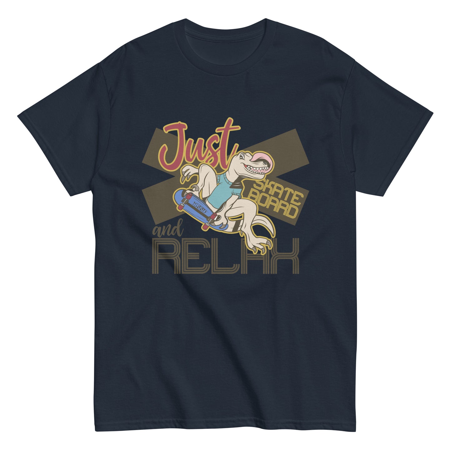 Dino Skating classic tee