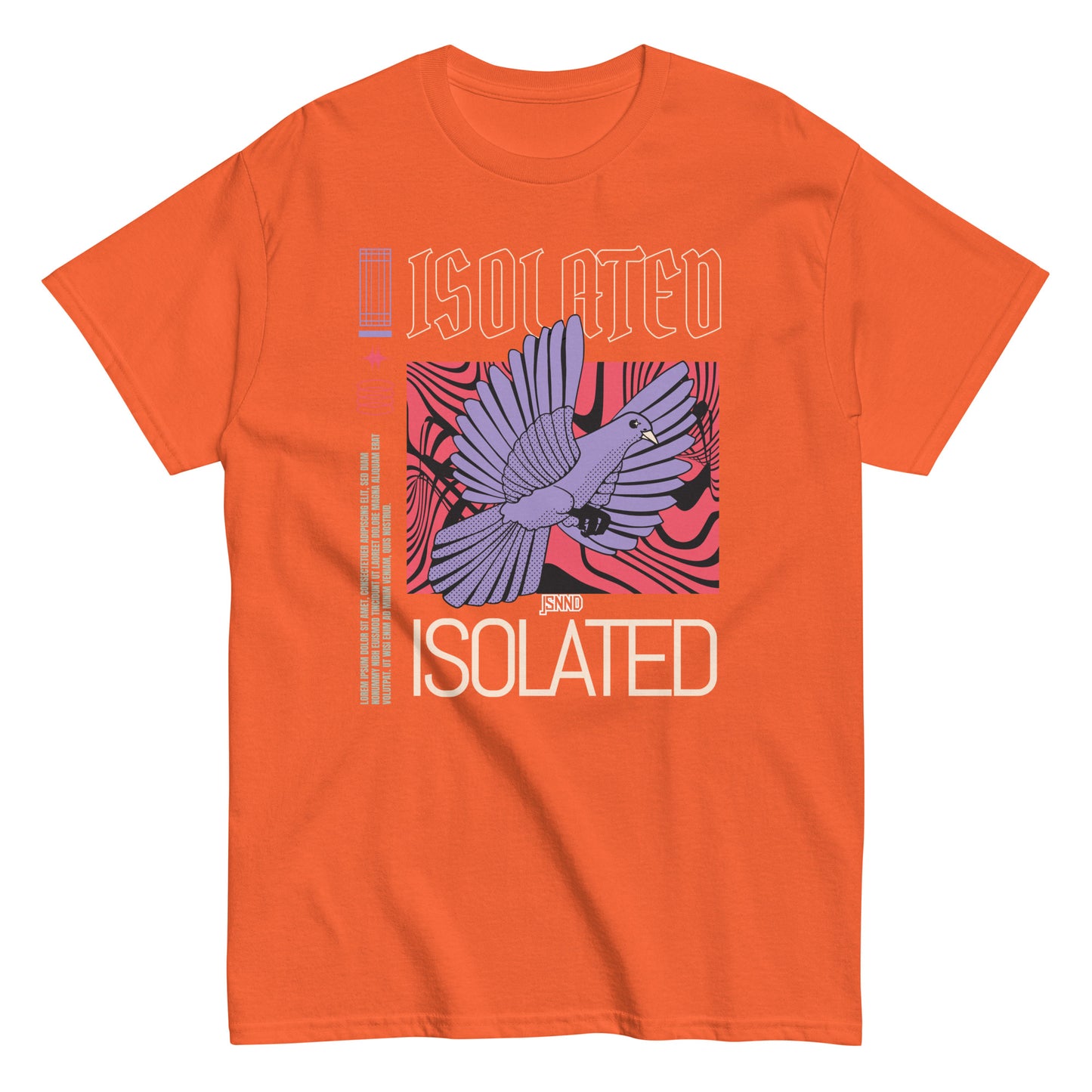 Isolated classic tee