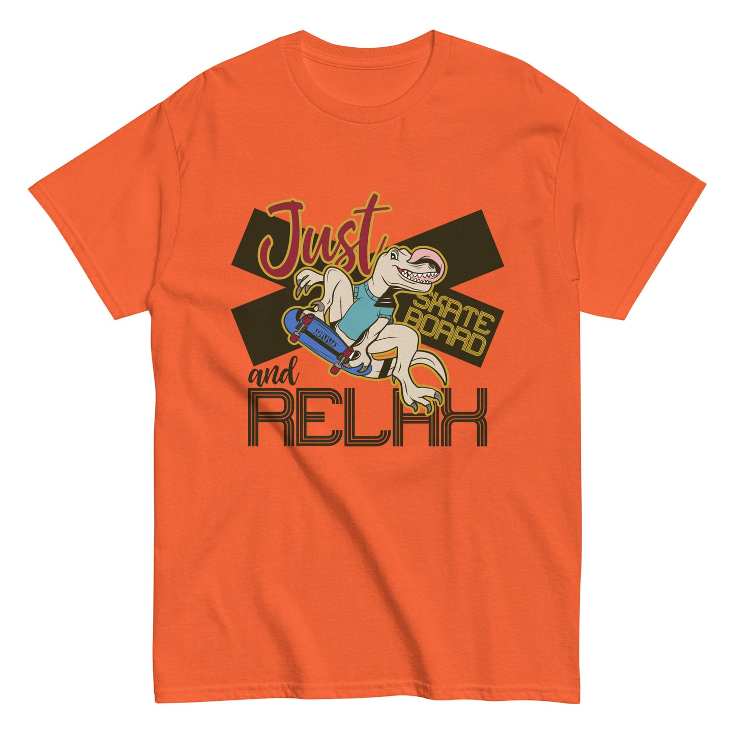 Dino Skating classic tee