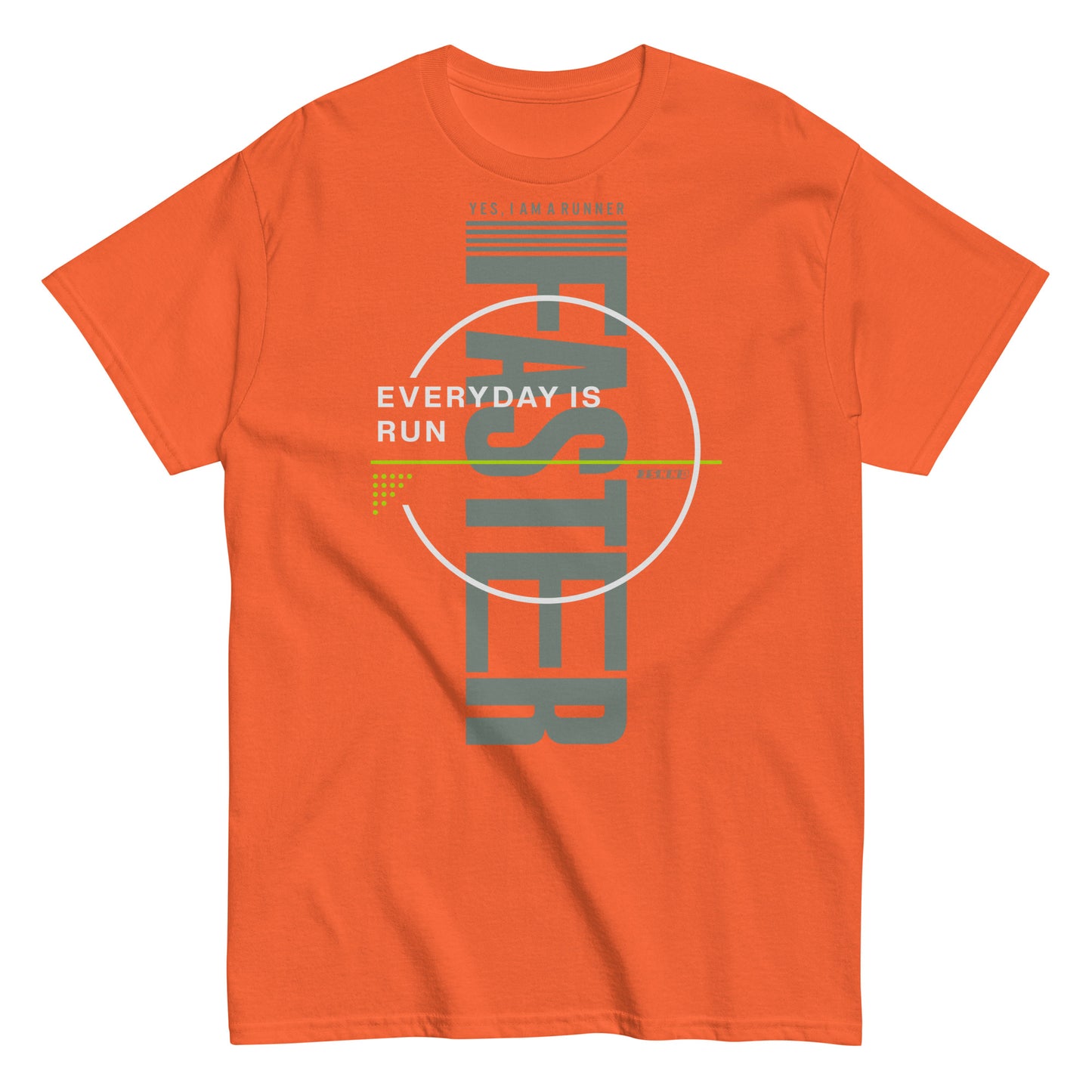 Run Faster classic tee