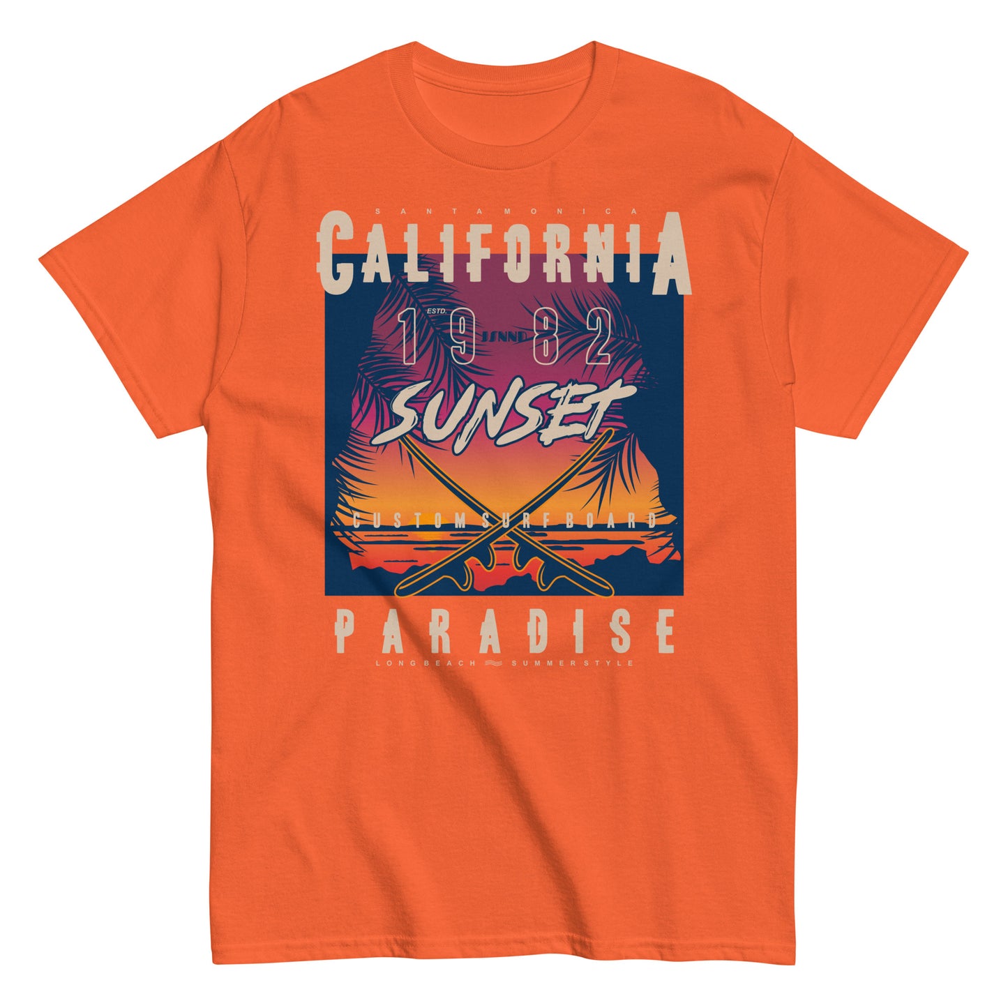 California Sunset Paradise T-shirt