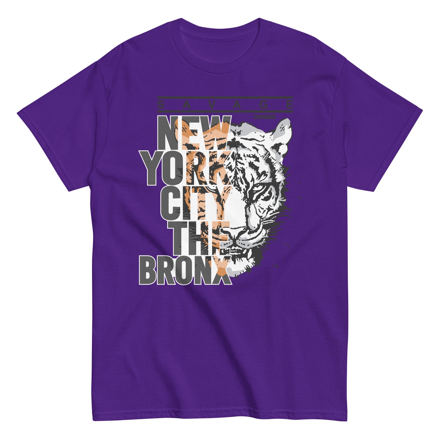 Tiger face New York T-shirt