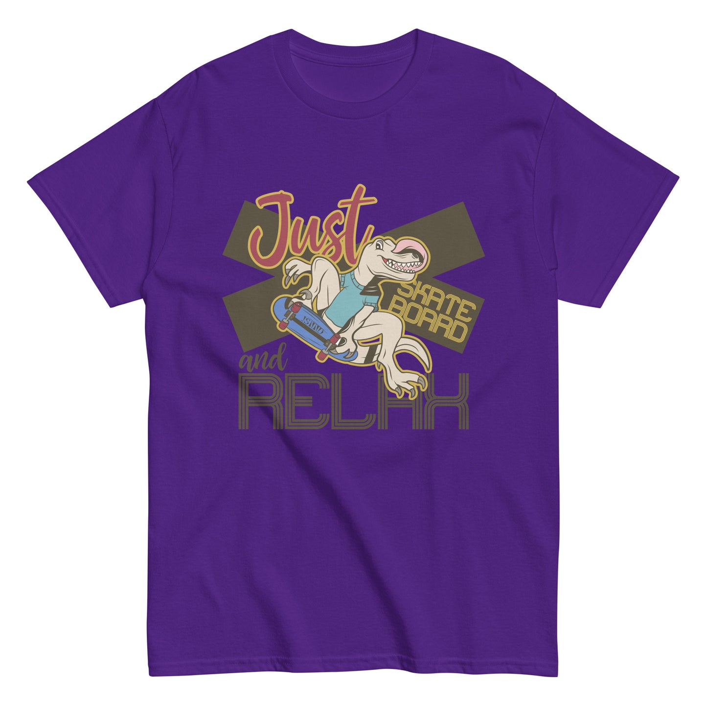 Dino Skating classic tee