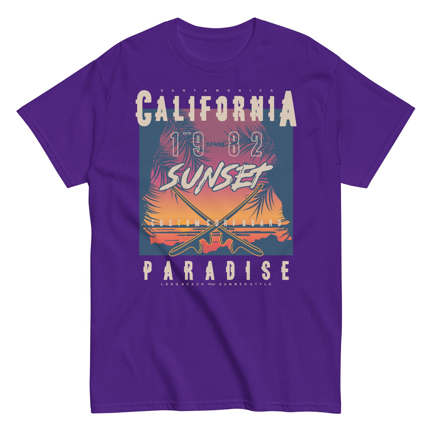 California Sunset Paradise T-shirt