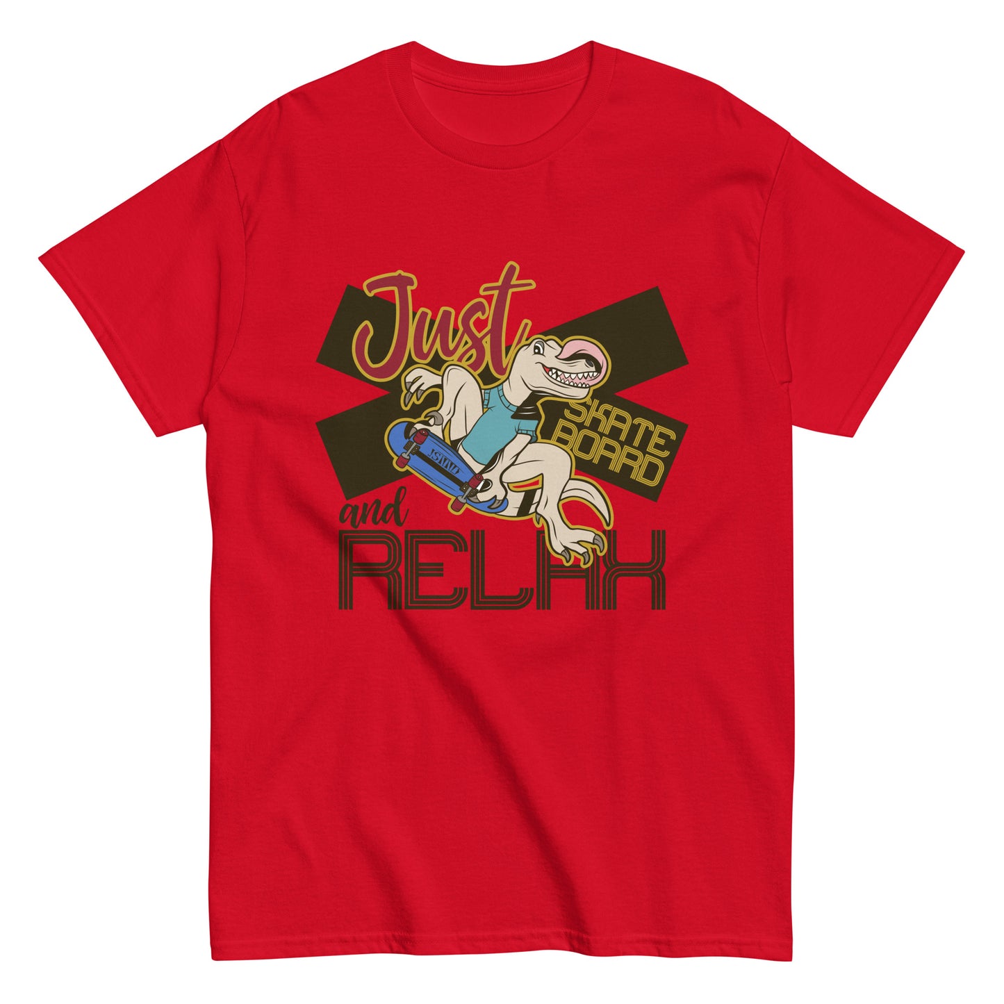 Dino Skating classic tee