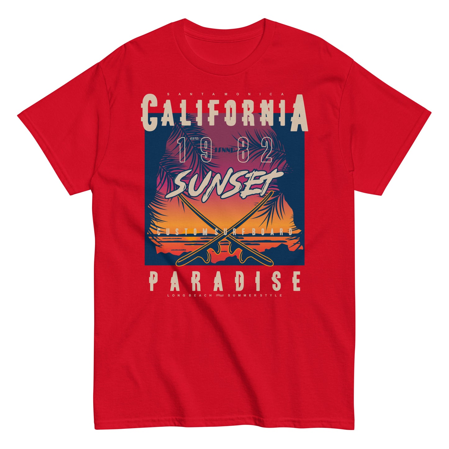 California Sunset Paradise T-shirt