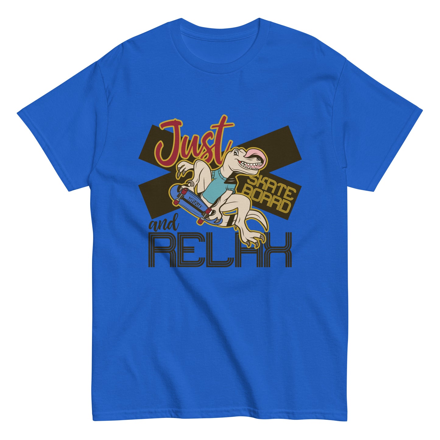 Dino Skating classic tee