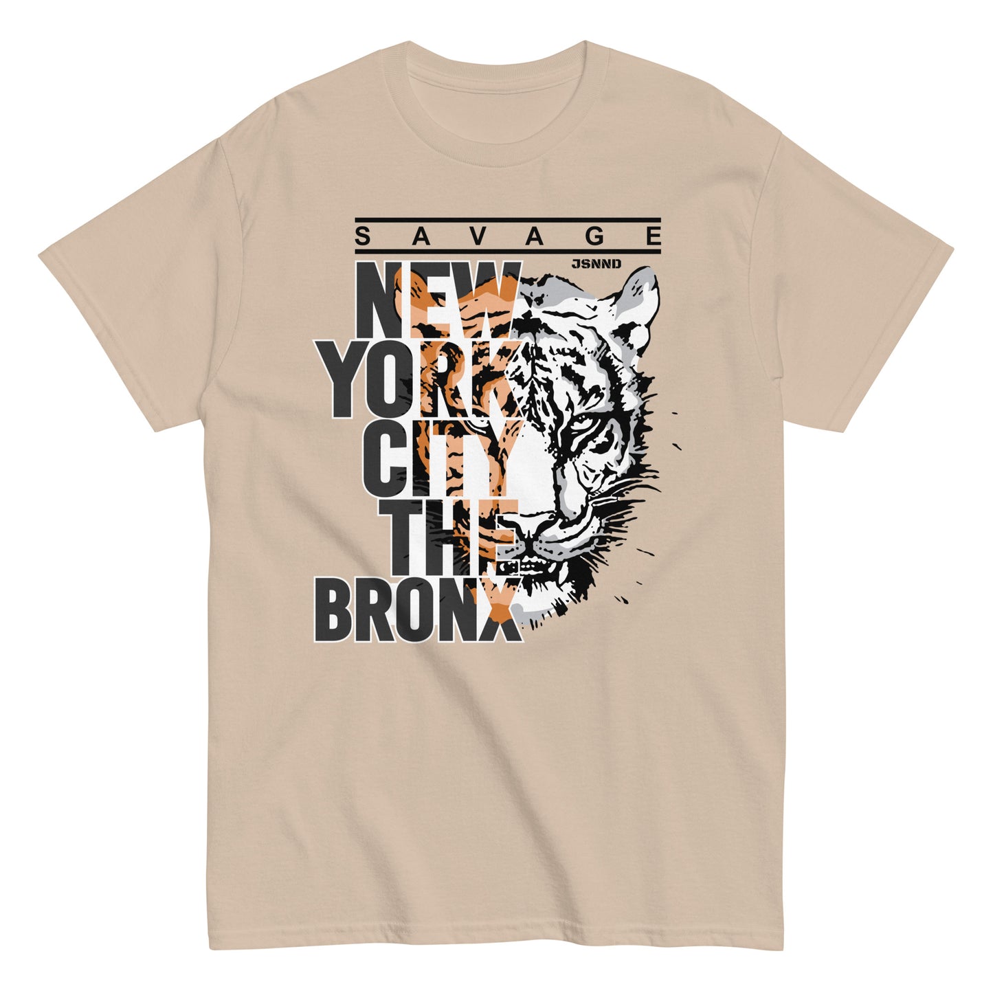 Tiger face New York T-shirt