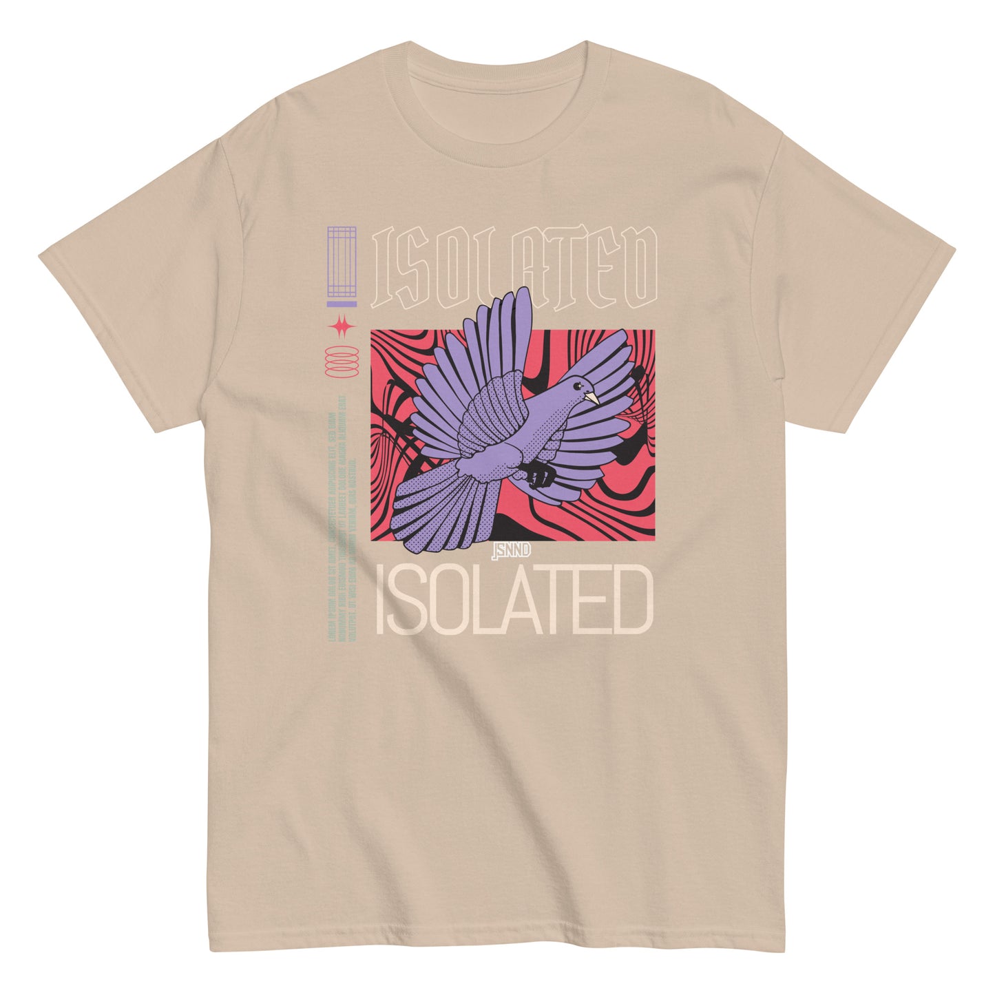 Isolated classic tee