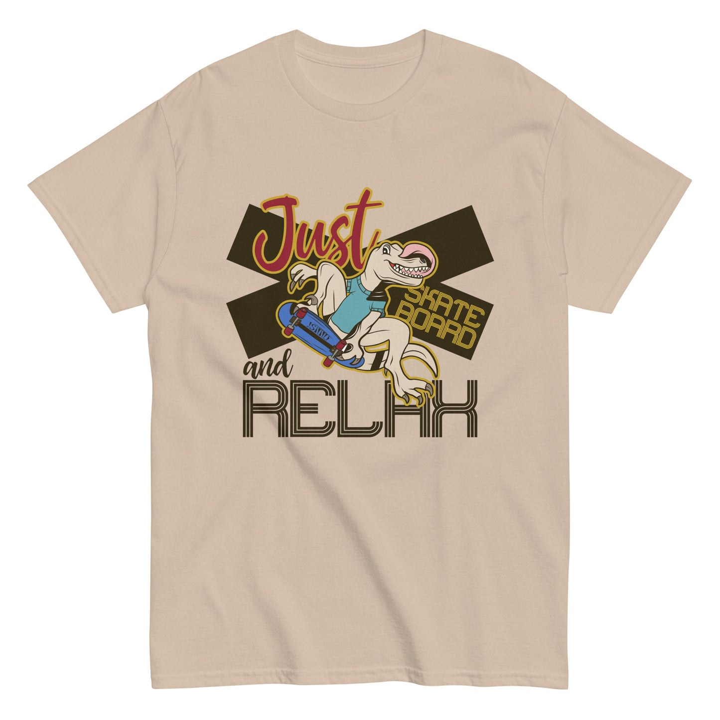 Dino Skating classic tee