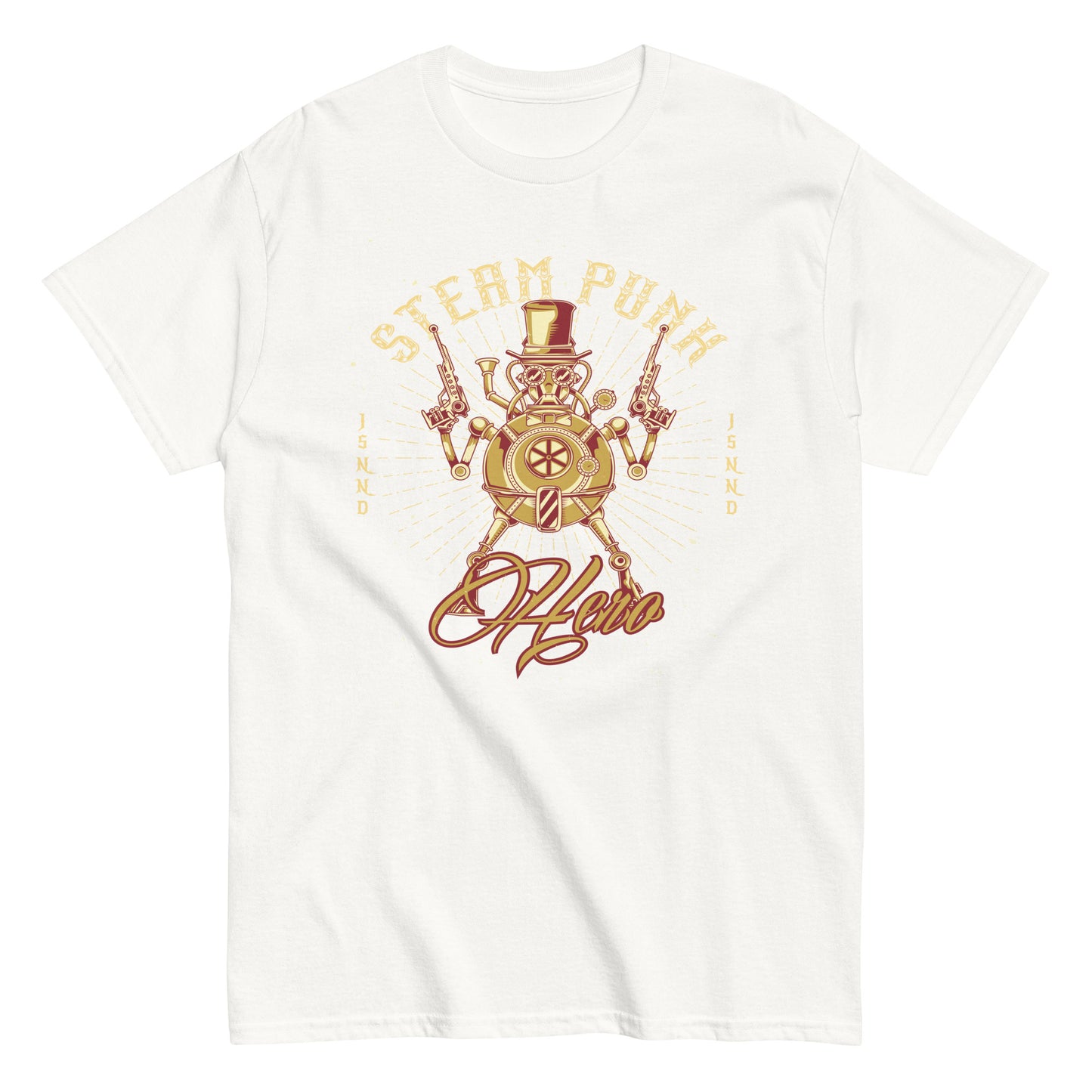 Steam punk Hero classic tee