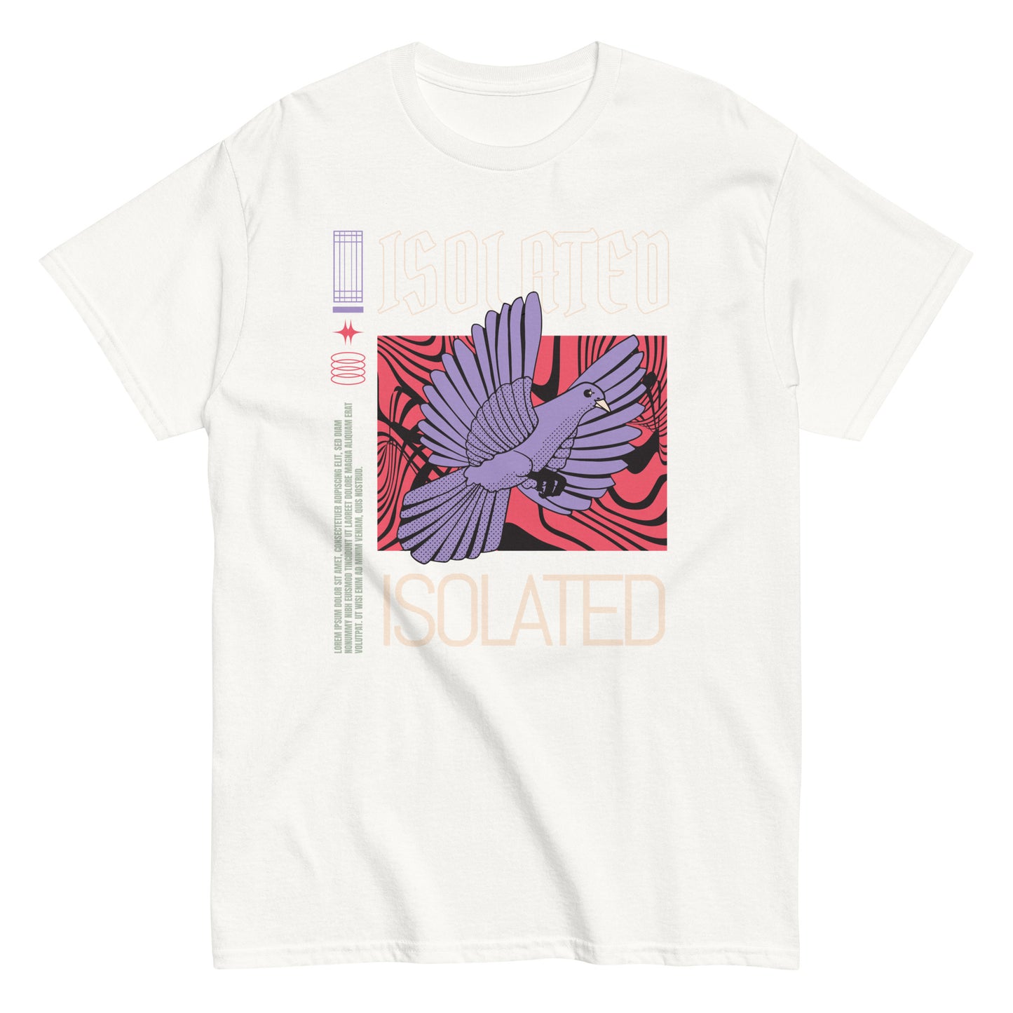 Isolated classic tee