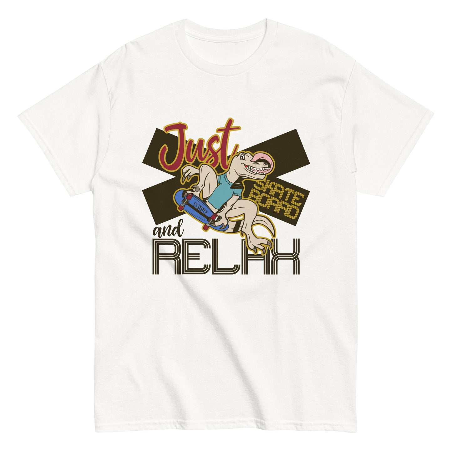 Dino Skating classic tee