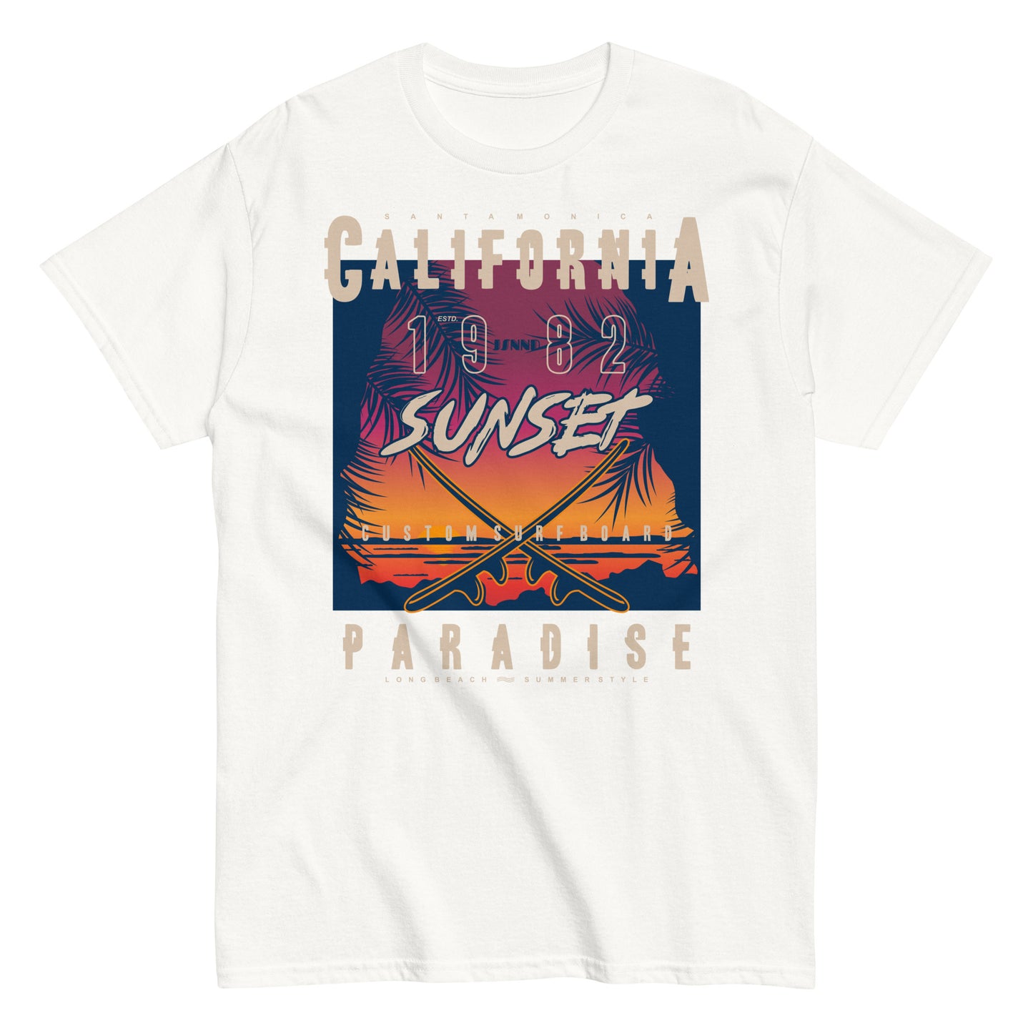 California Sunset Paradise T-shirt