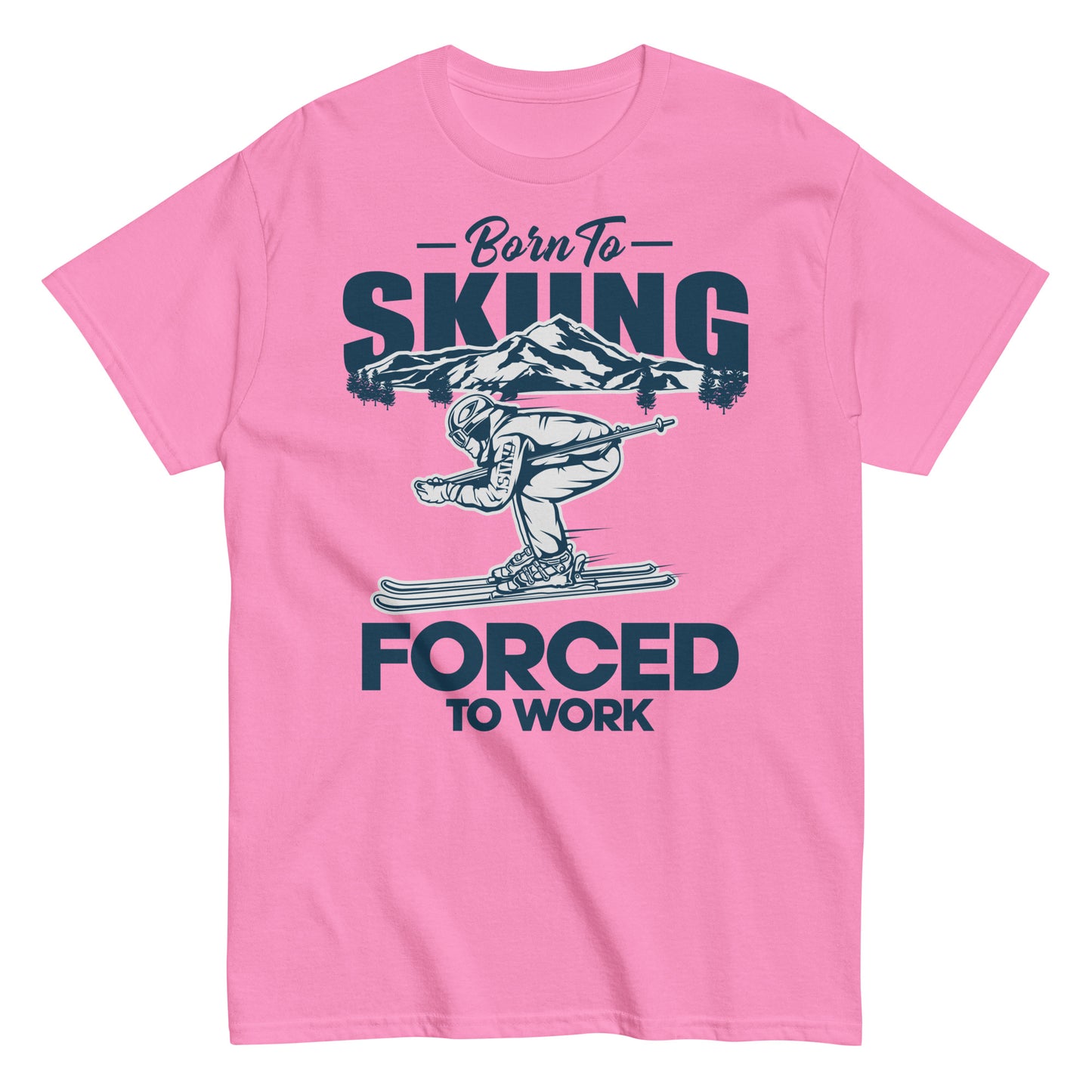 Born-to-Skiing tee