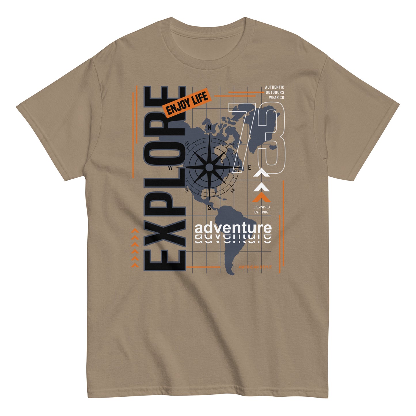 Explore Adventure classic tee