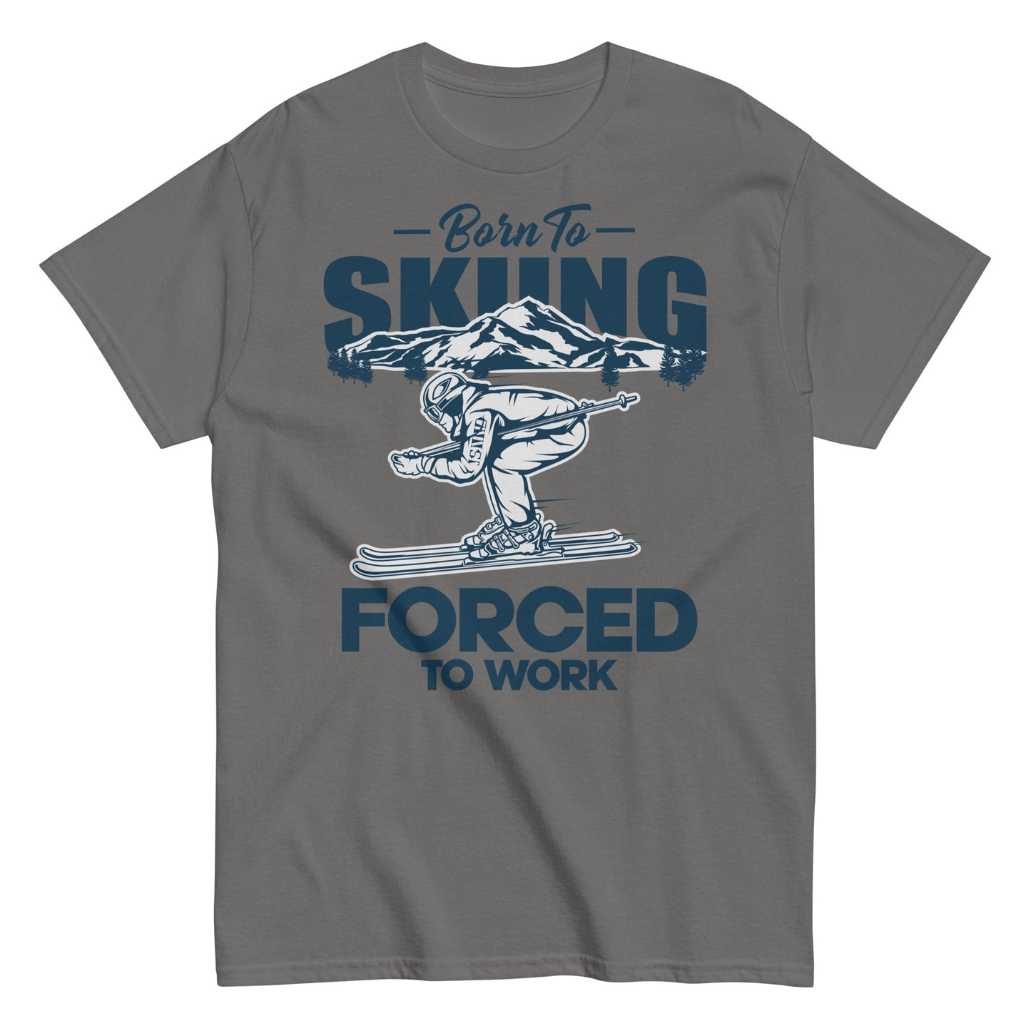 Born-to-Skiing tee