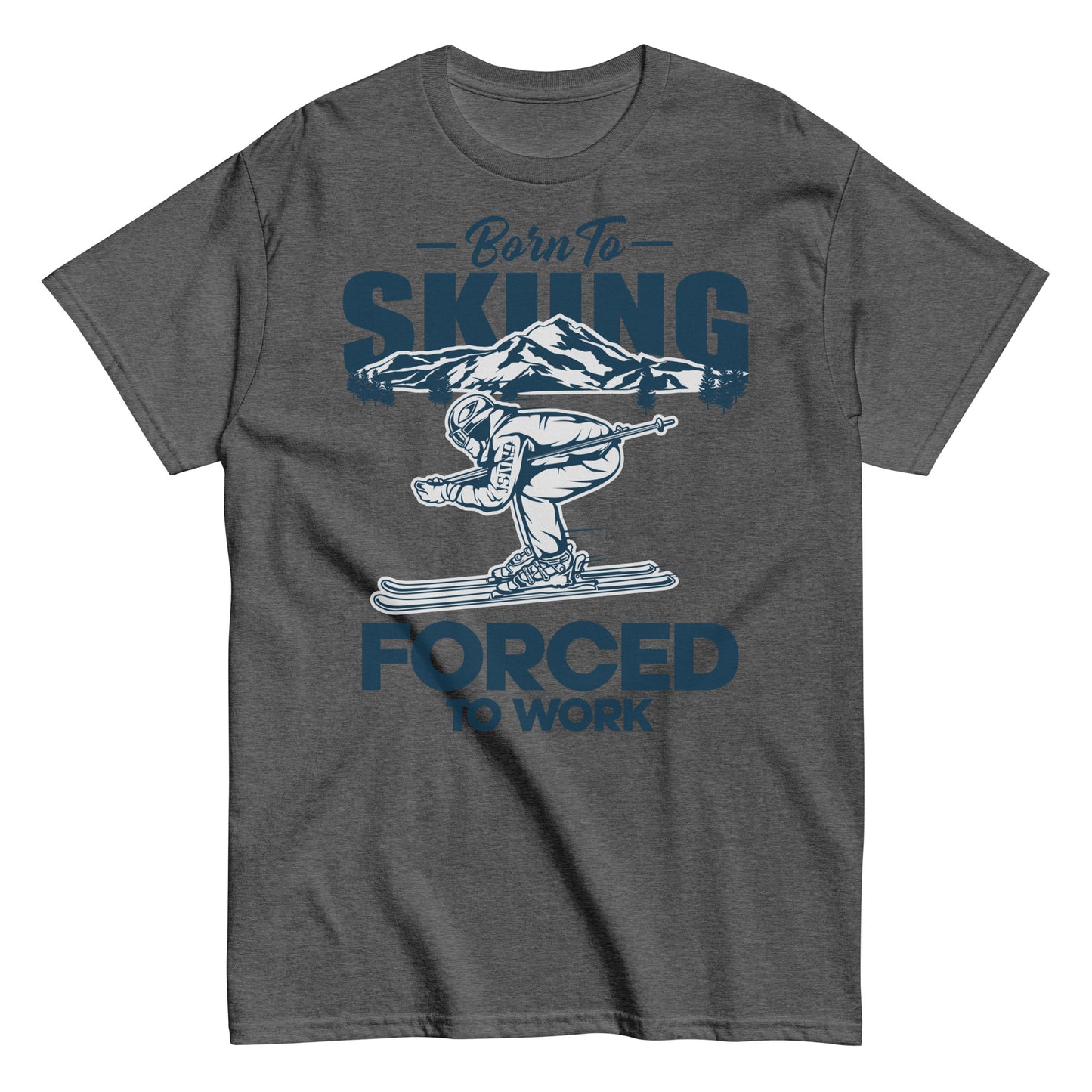 Born-to-Skiing tee
